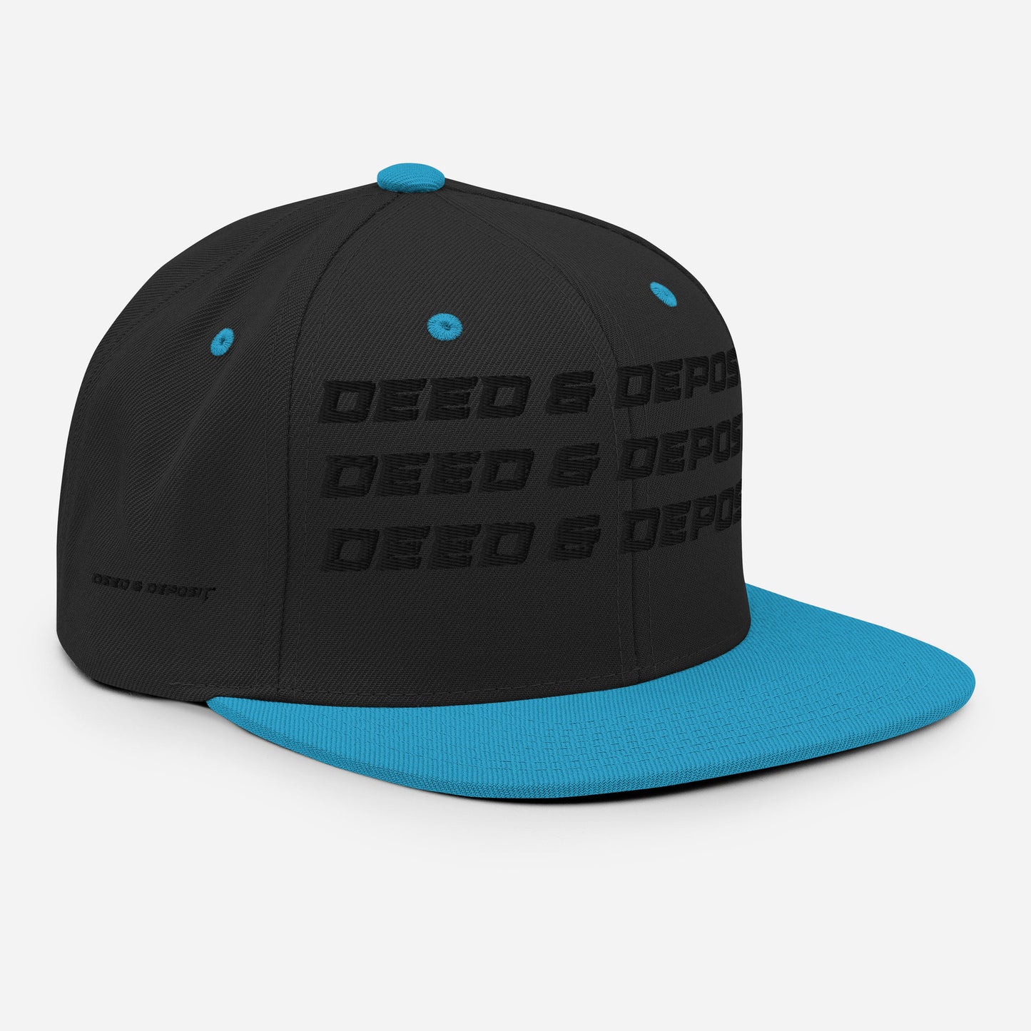 DEED & DEPOSIT™ Logo 3 SnapBack Hat