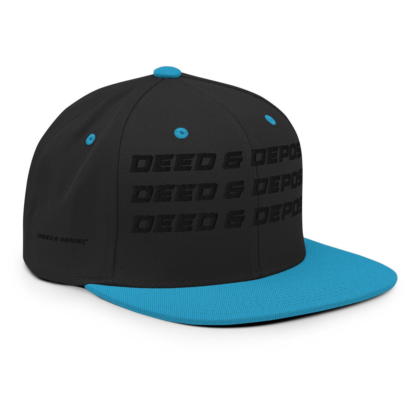 DEED & DEPOSIT™ Logo 3 SnapBack Hat