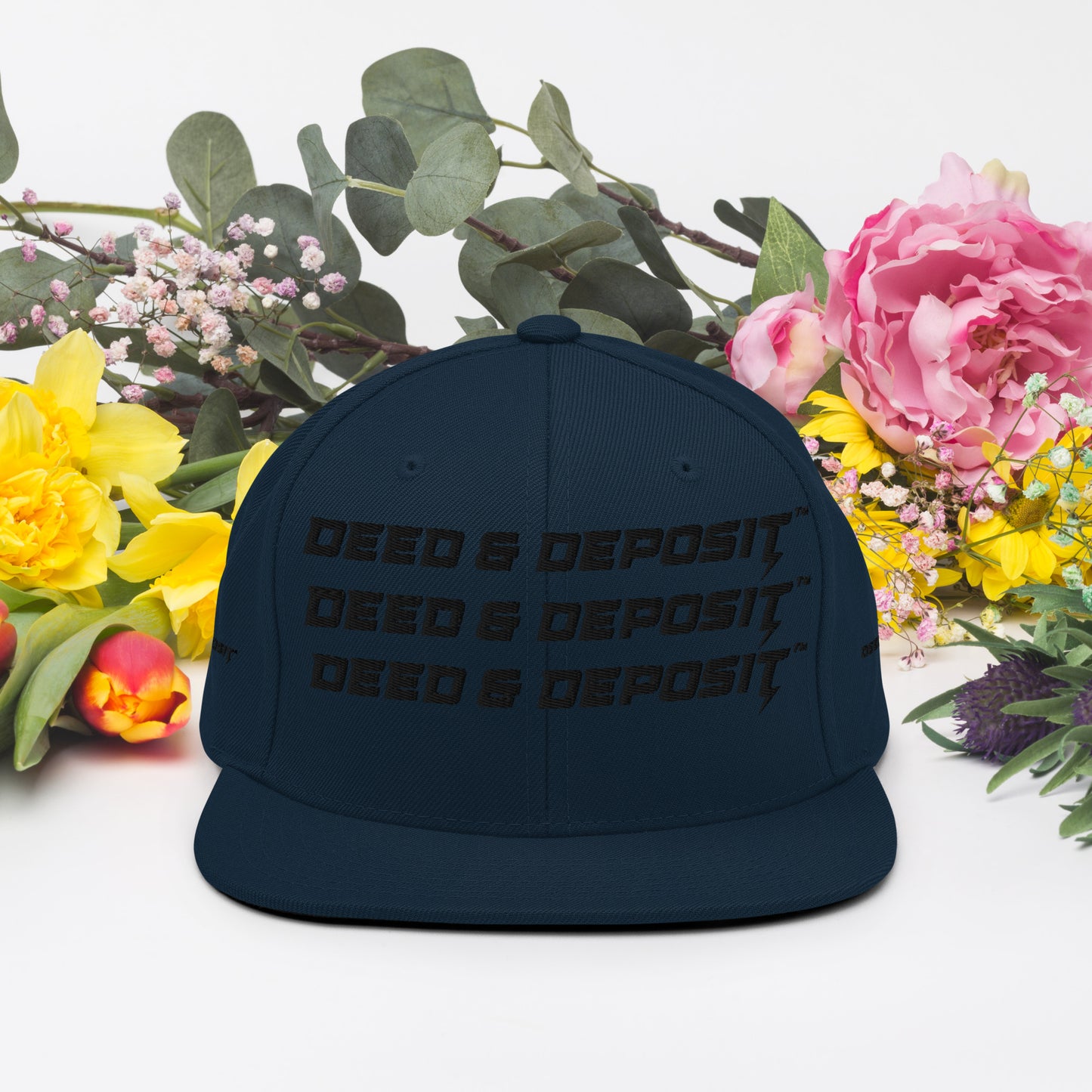 DEED & DEPOSIT™ Logo 3 SnapBack Hat