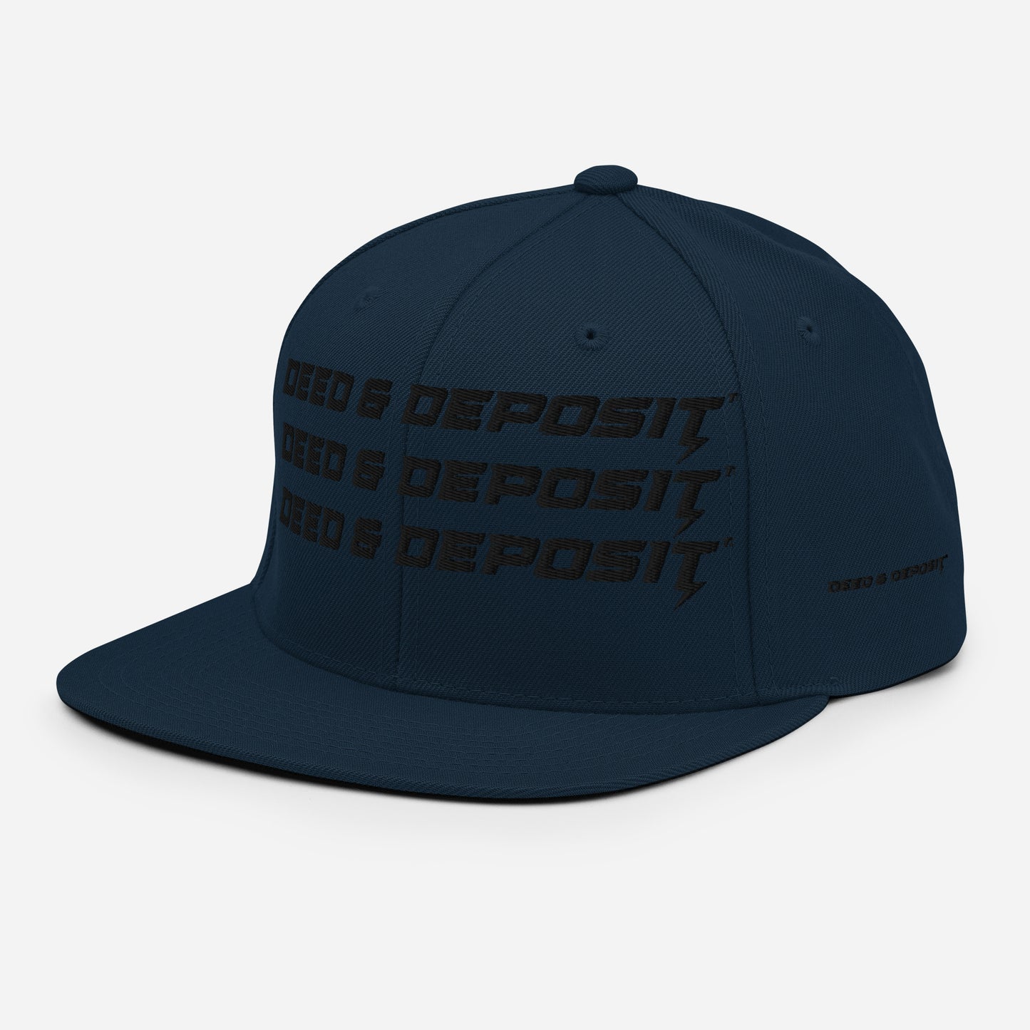 DEED & DEPOSIT™ Logo 3 SnapBack Hat