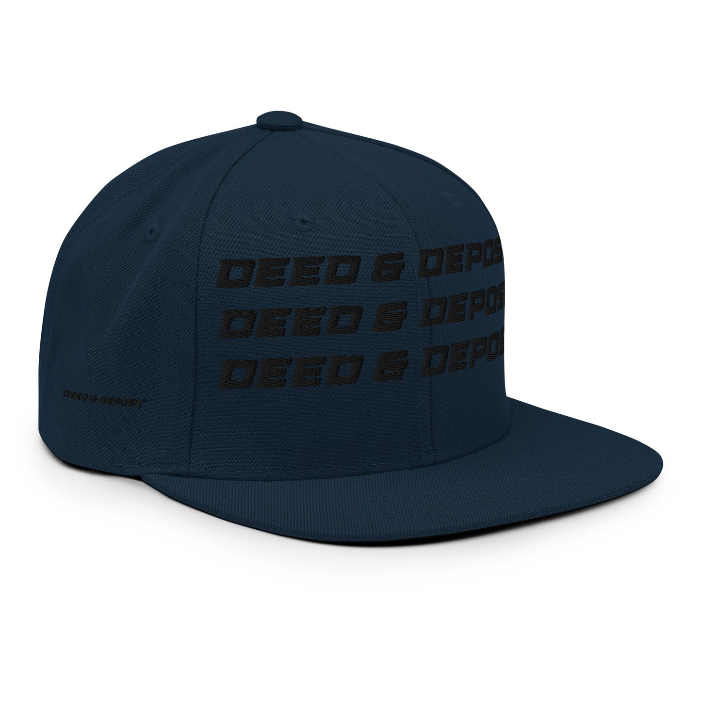 DEED & DEPOSIT™ Logo 3 SnapBack Hat