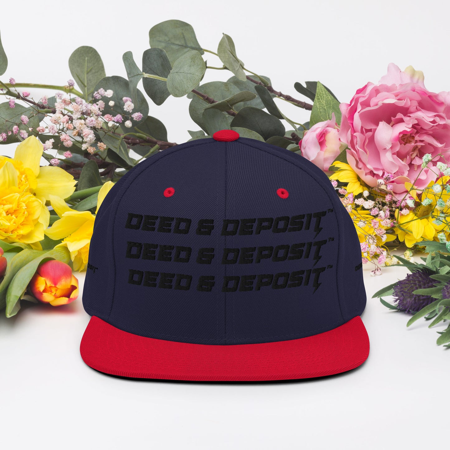 DEED & DEPOSIT™ Logo 3 SnapBack Hat