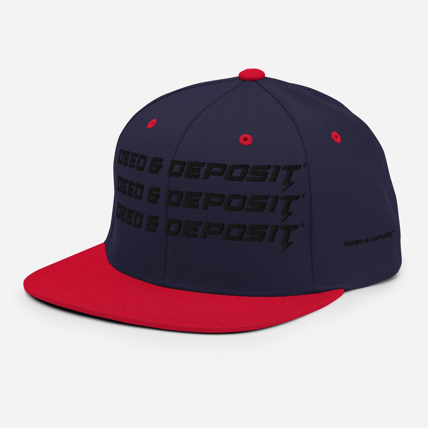 DEED & DEPOSIT™ Logo 3 SnapBack Hat