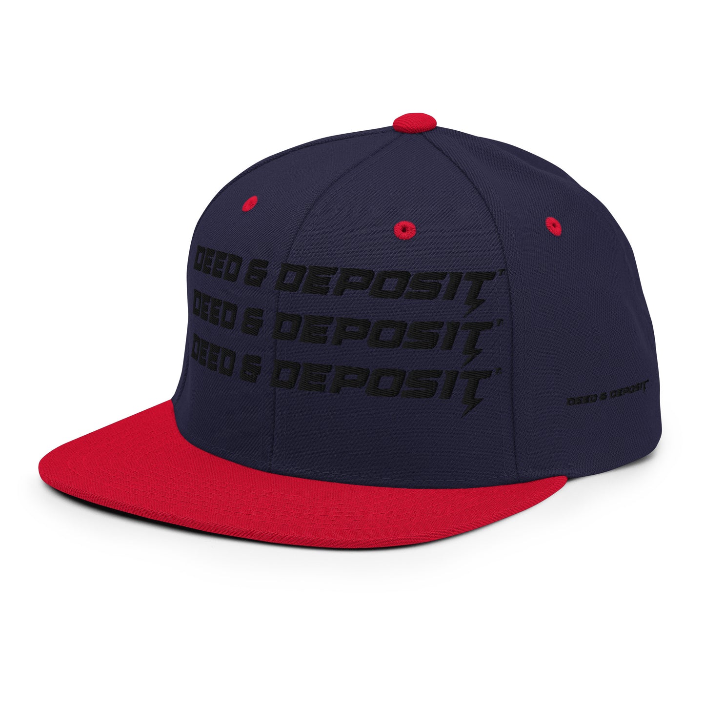 DEED & DEPOSIT™ Logo 3 SnapBack Hat