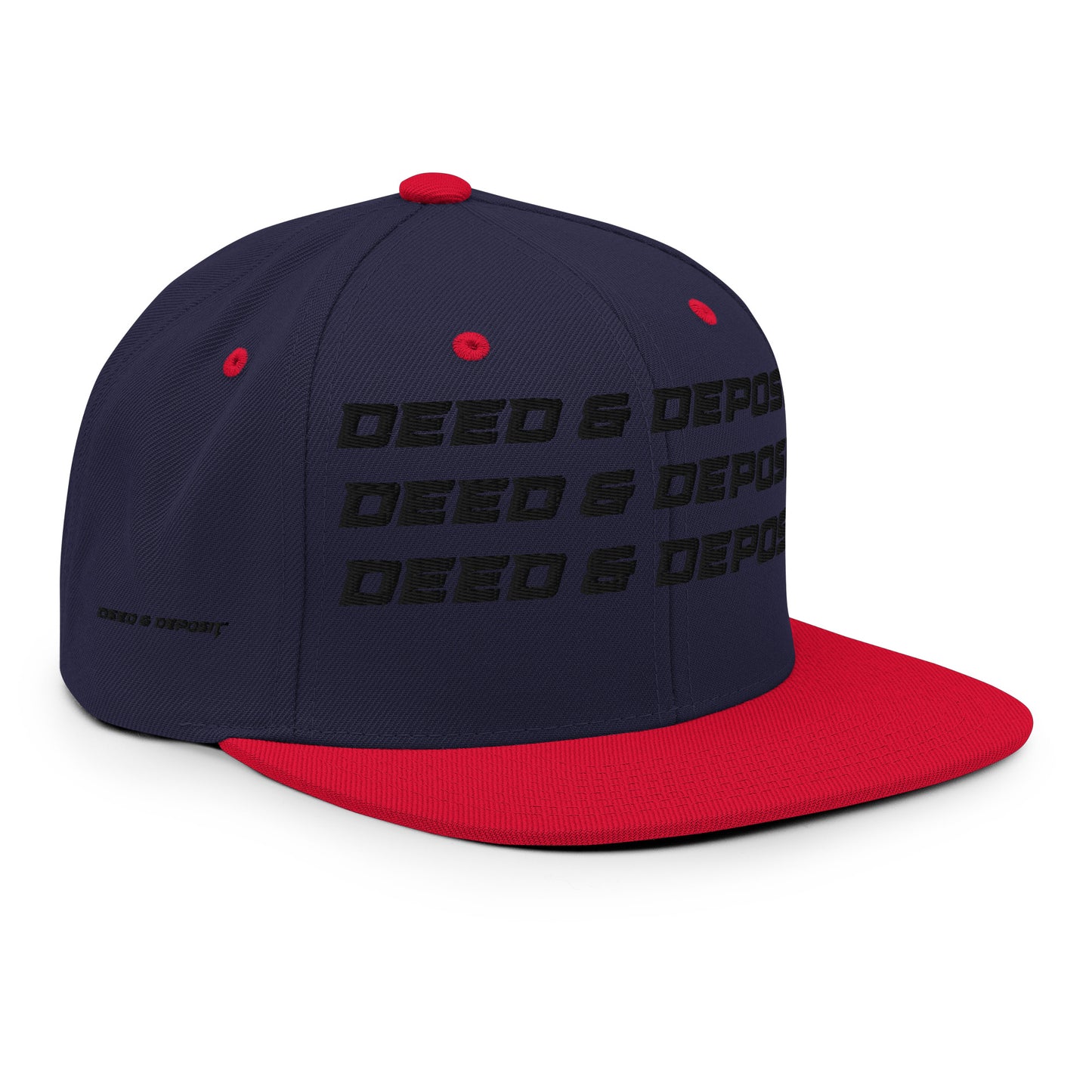 DEED & DEPOSIT™ Logo 3 SnapBack Hat