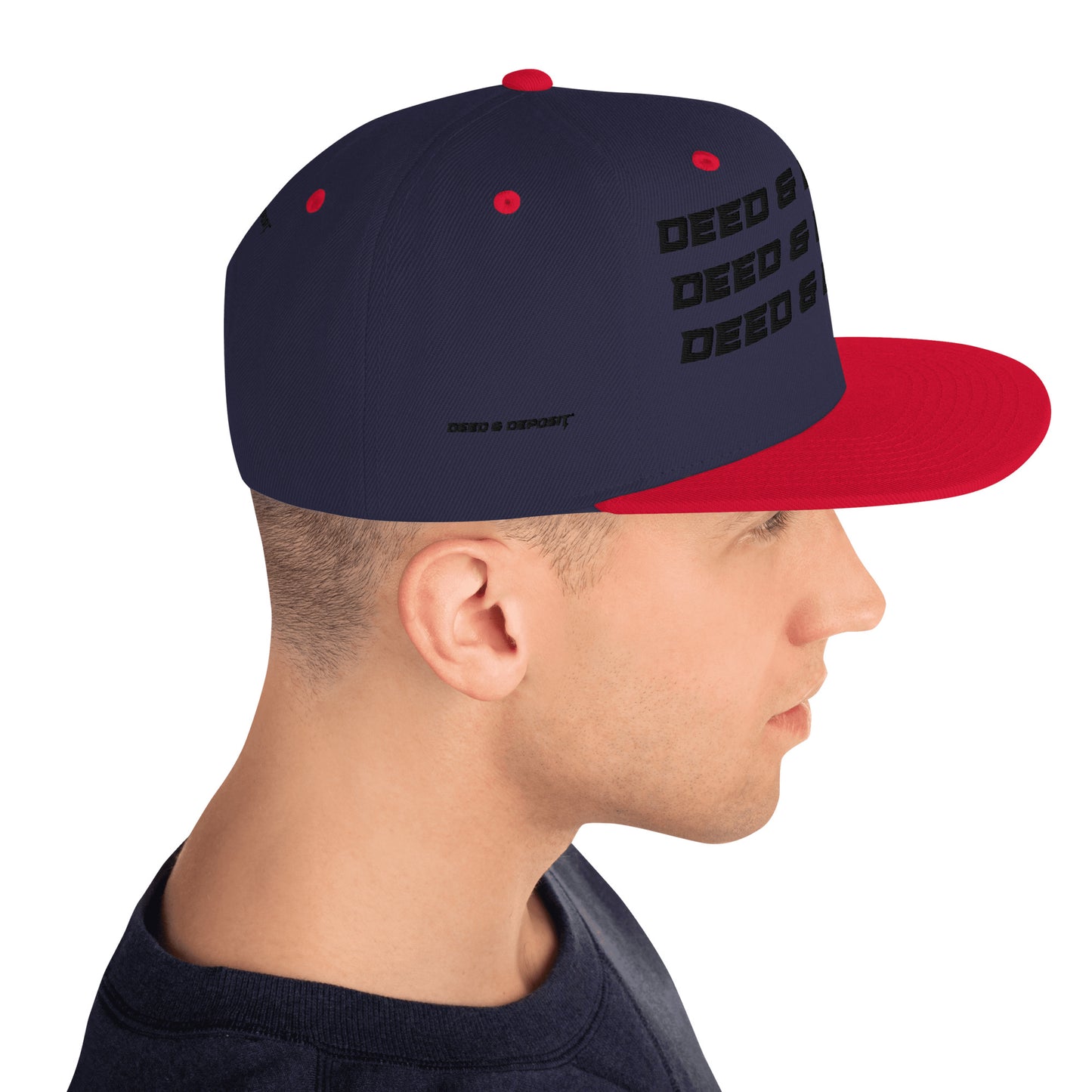 DEED & DEPOSIT™ Logo 3 SnapBack Hat