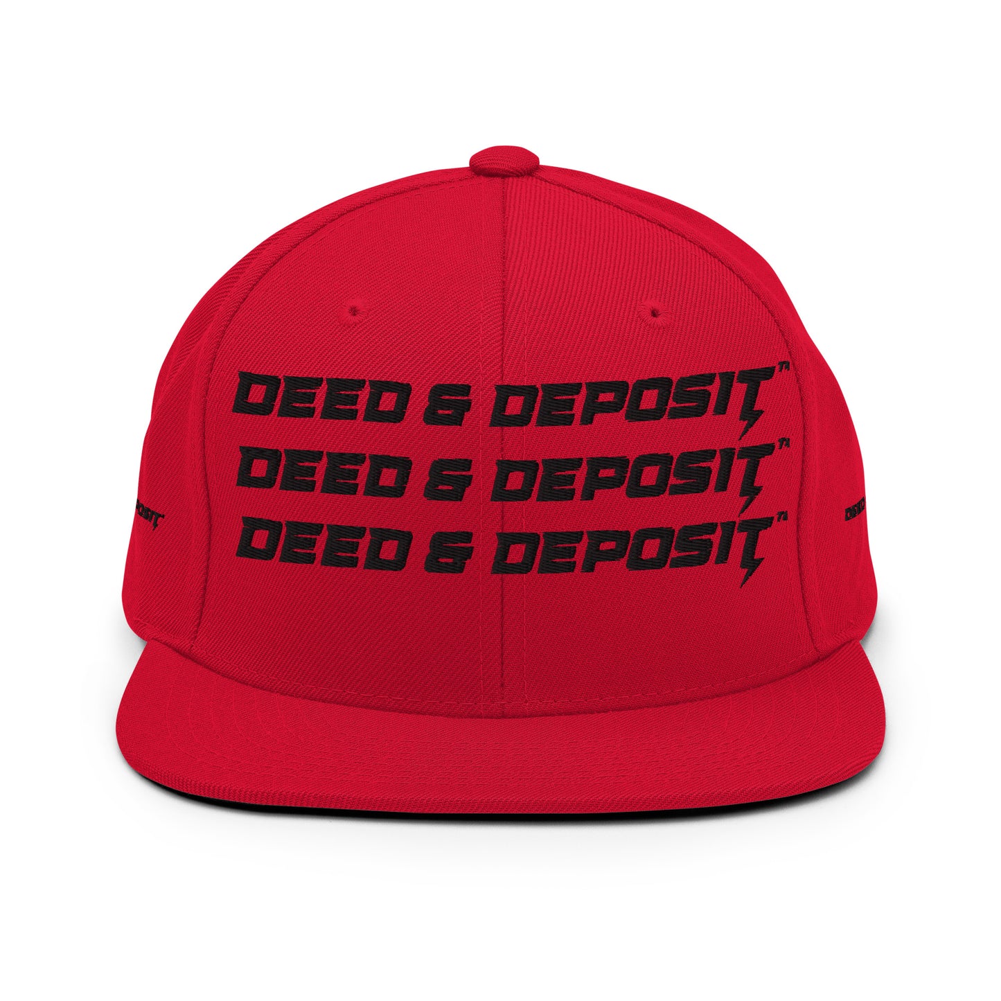 DEED & DEPOSIT™ Logo 3 SnapBack Hat