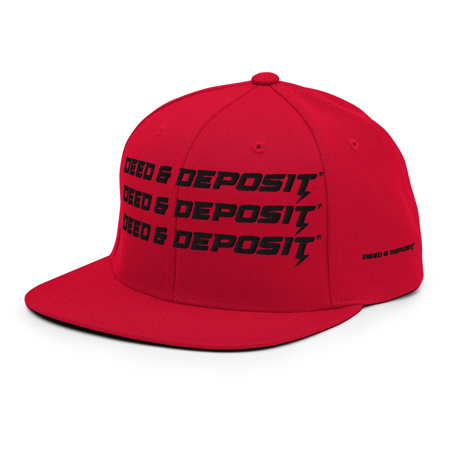 DEED & DEPOSIT™ Logo 3 SnapBack Hat