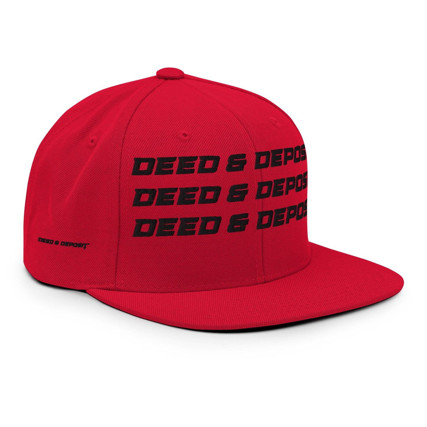 DEED & DEPOSIT™ Logo 3 SnapBack Hat