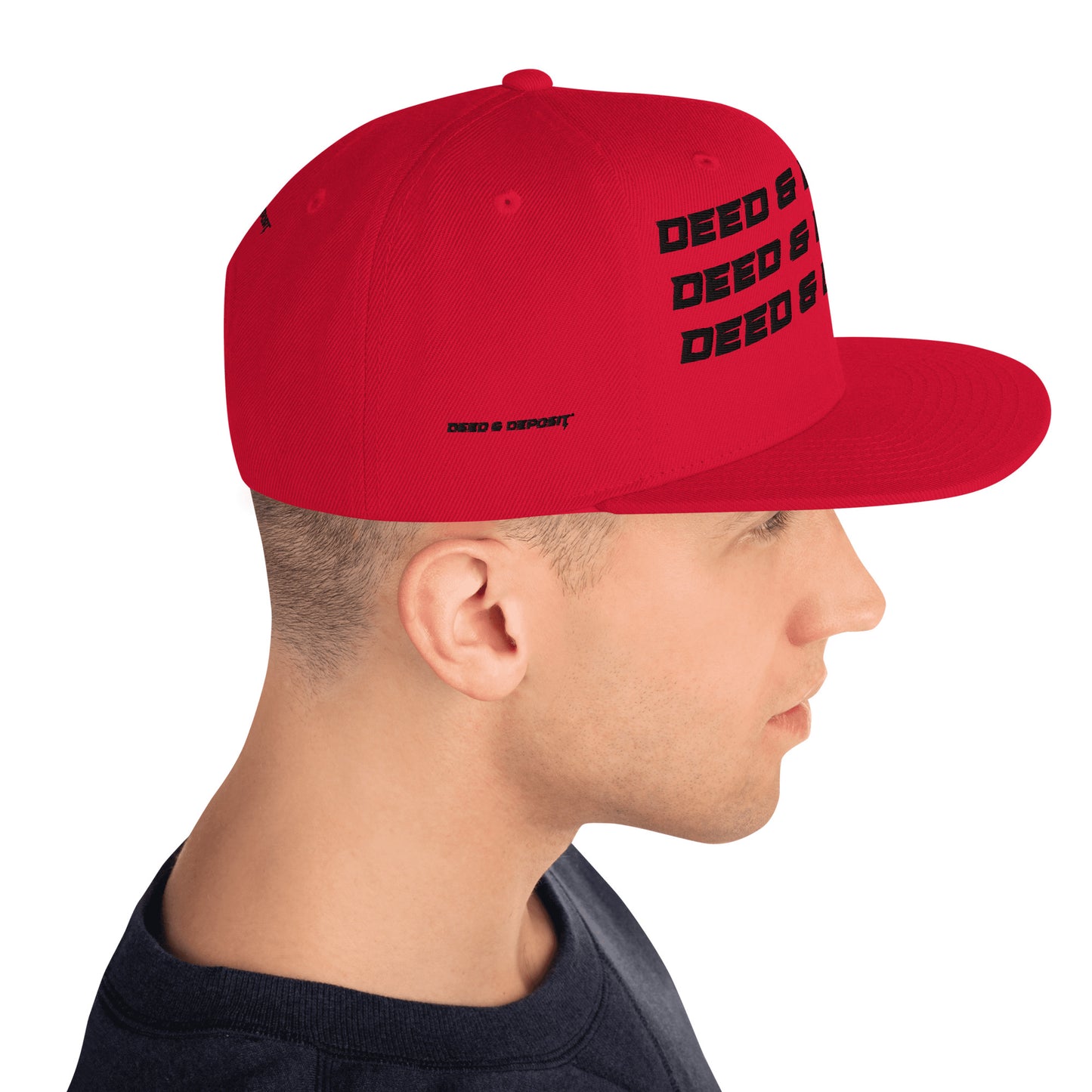 DEED & DEPOSIT™ Logo 3 SnapBack Hat