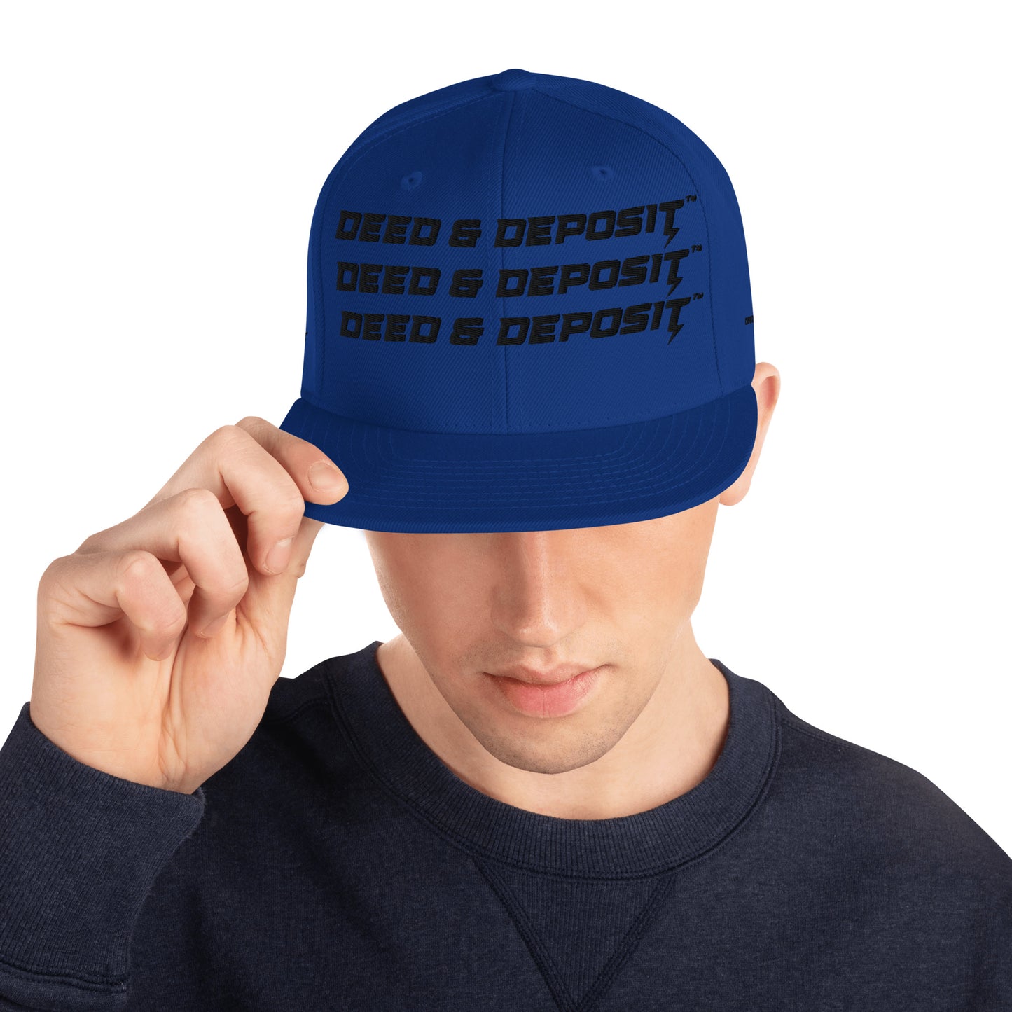 DEED & DEPOSIT™ Logo 3 SnapBack Hat