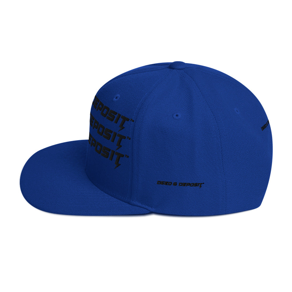 DEED & DEPOSIT™ Logo 3 SnapBack Hat