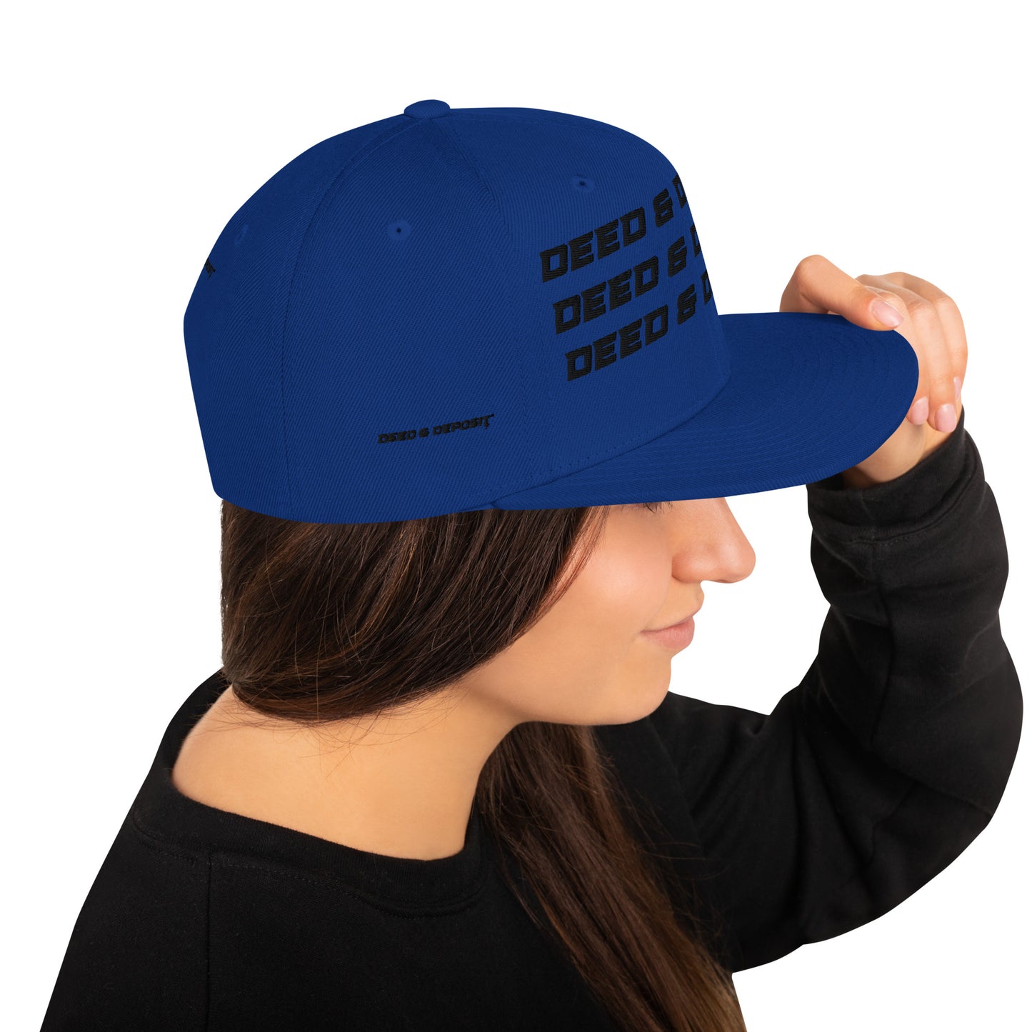 DEED & DEPOSIT™ Logo 3 SnapBack Hat