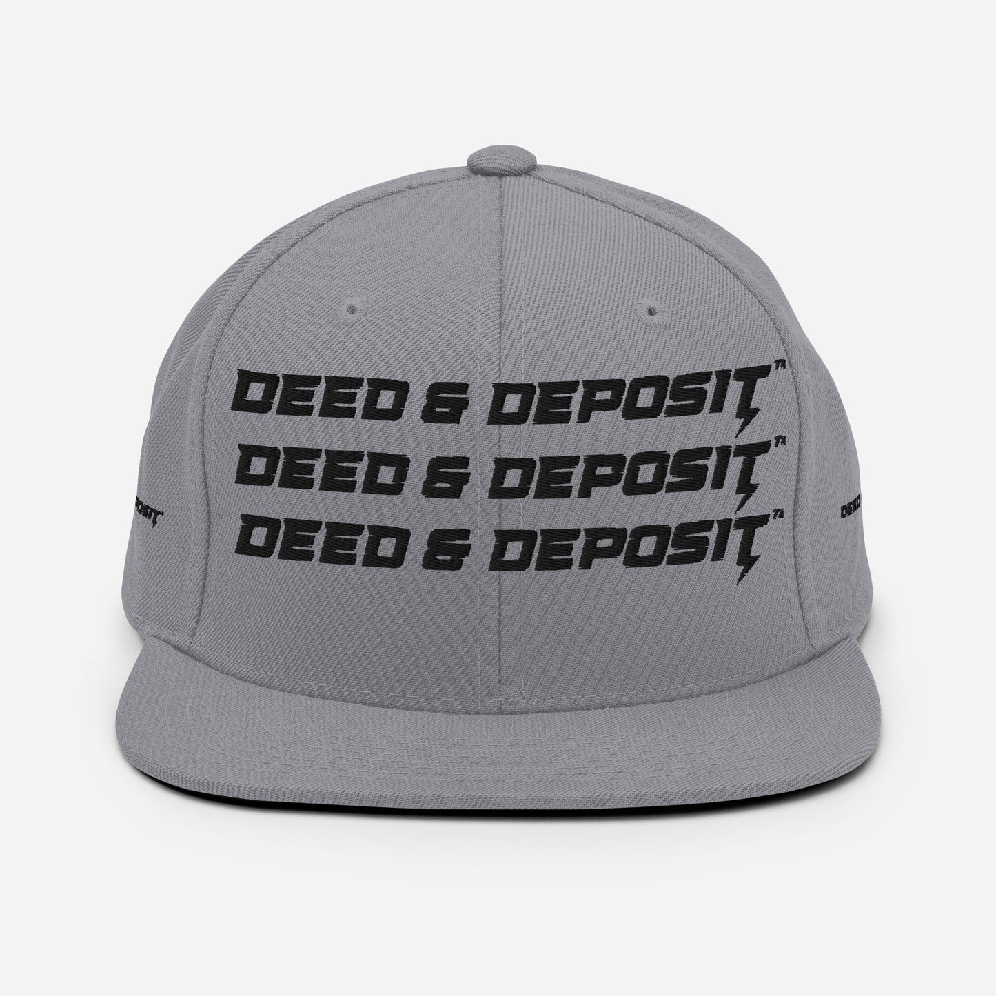 DEED & DEPOSIT™ Logo 3 SnapBack Hat