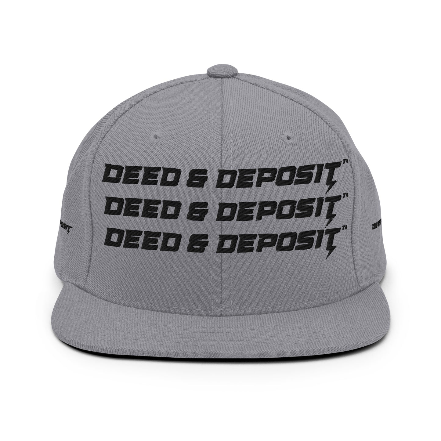 DEED & DEPOSIT™ Logo 3 SnapBack Hat