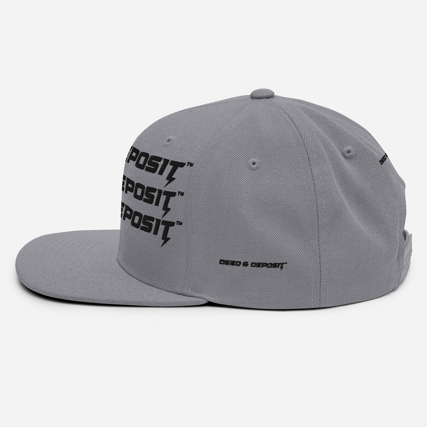 DEED & DEPOSIT™ Logo 3 SnapBack Hat