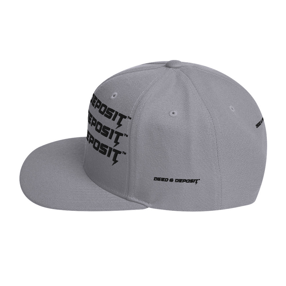 DEED & DEPOSIT™ Logo 3 SnapBack Hat