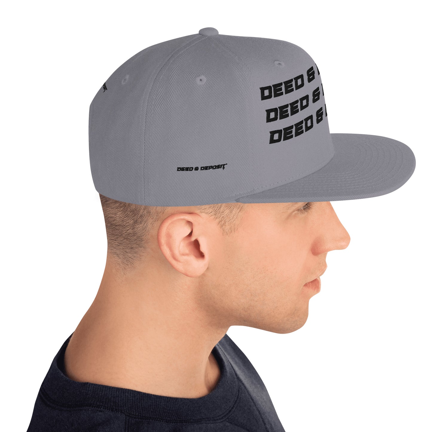 DEED & DEPOSIT™ Logo 3 SnapBack Hat