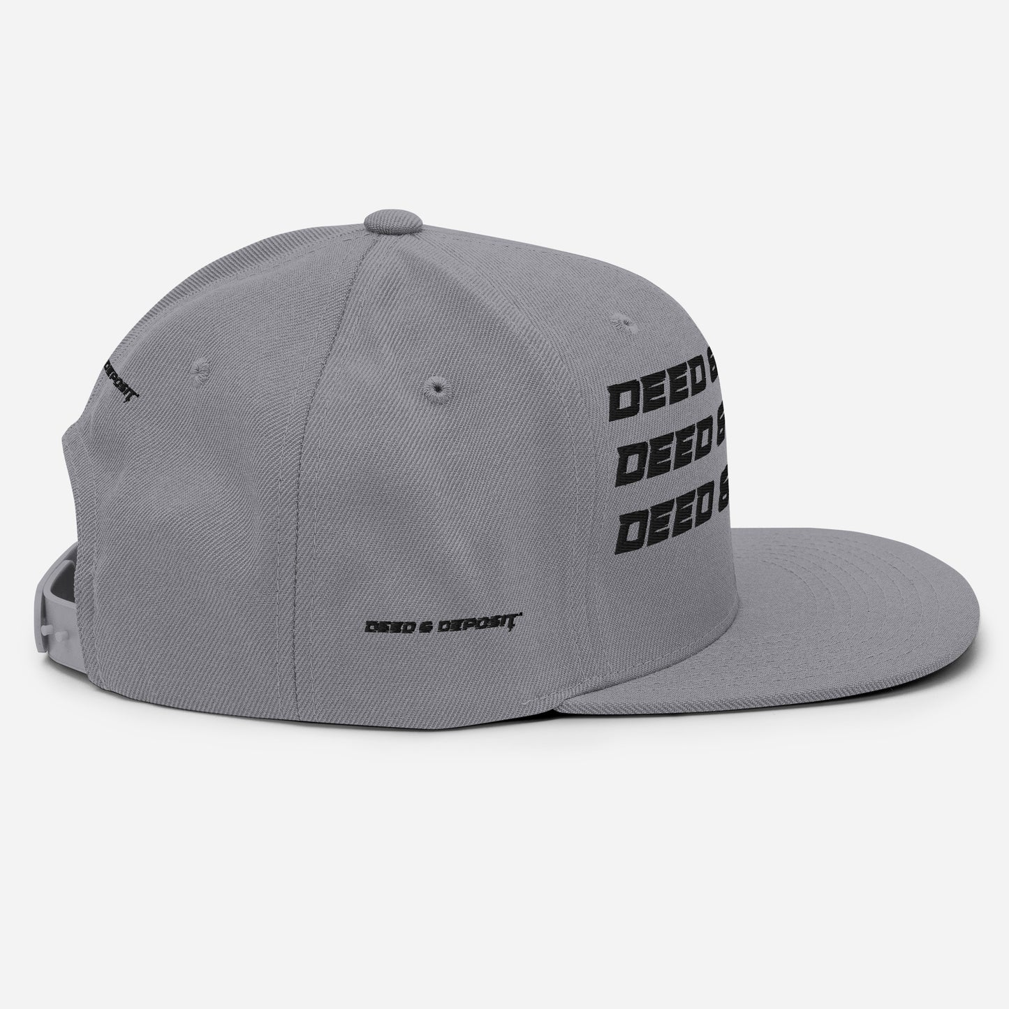 DEED & DEPOSIT™ Logo 3 SnapBack Hat