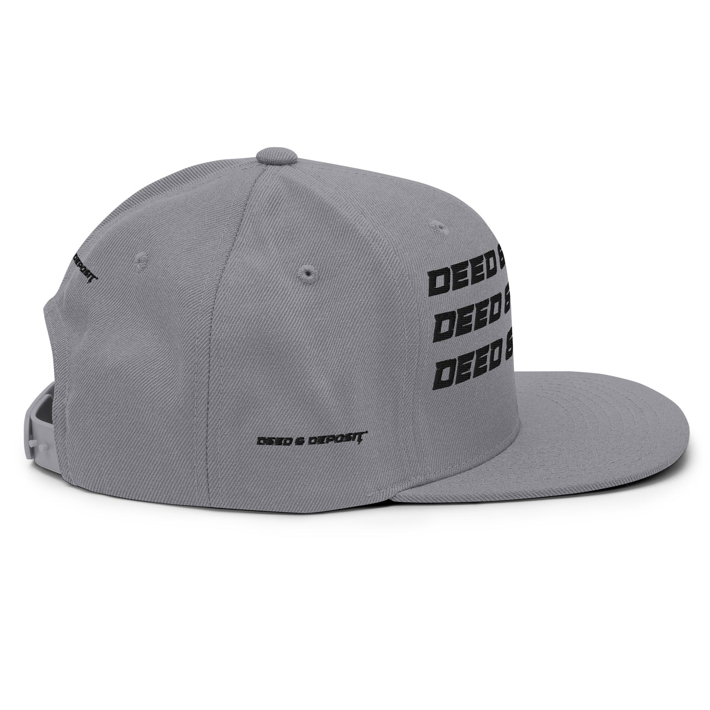 DEED & DEPOSIT™ Logo 3 SnapBack Hat