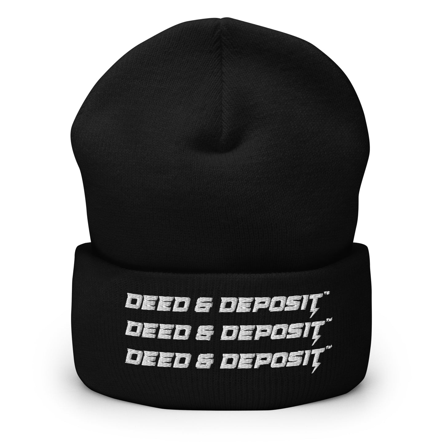 DEED & DEPOSIT™ Snug Beanie