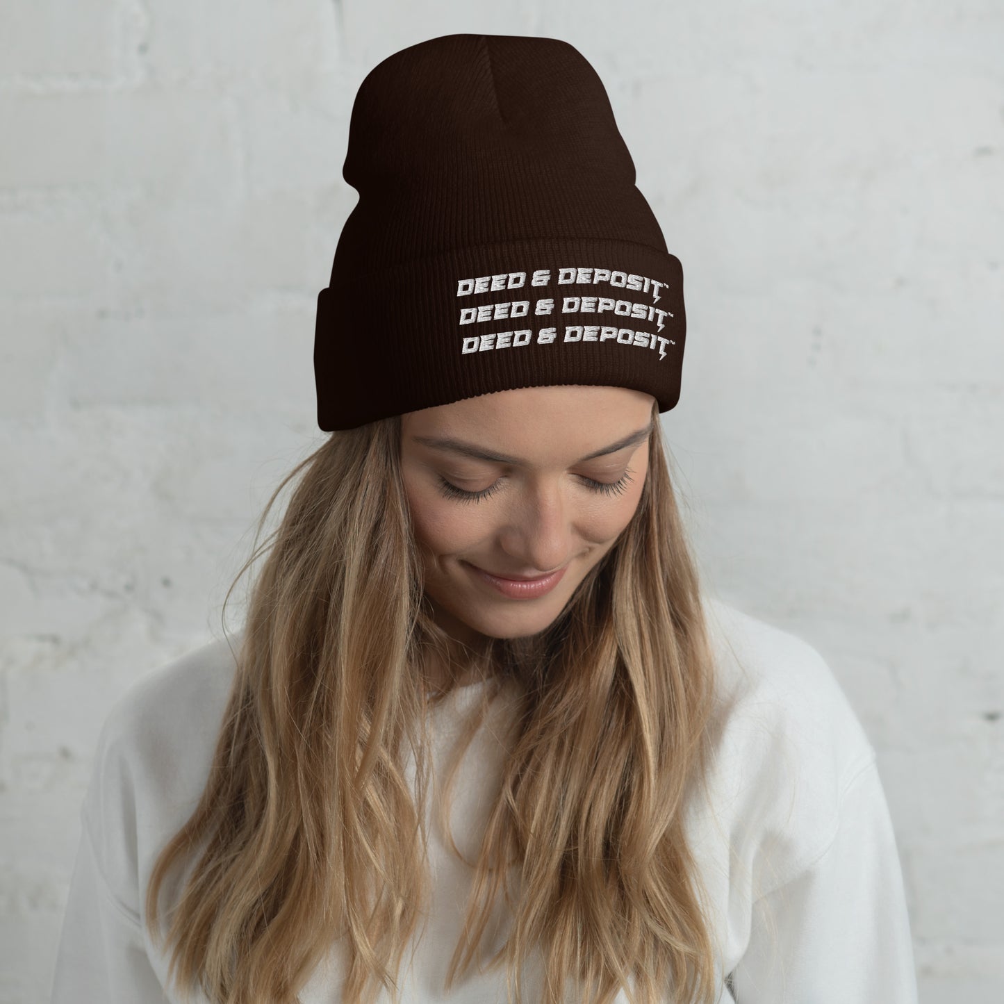 DEED & DEPOSIT™ Snug Beanie