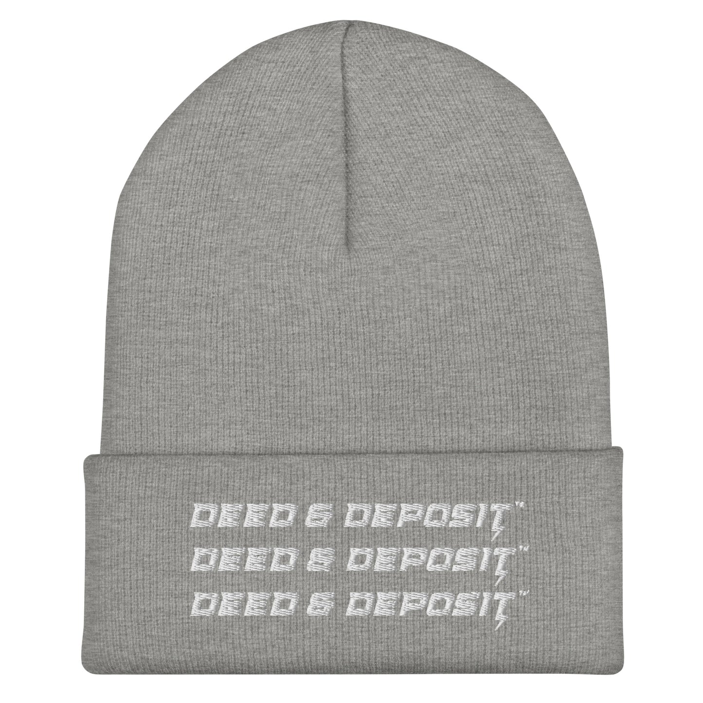 DEED & DEPOSIT™ Snug Beanie