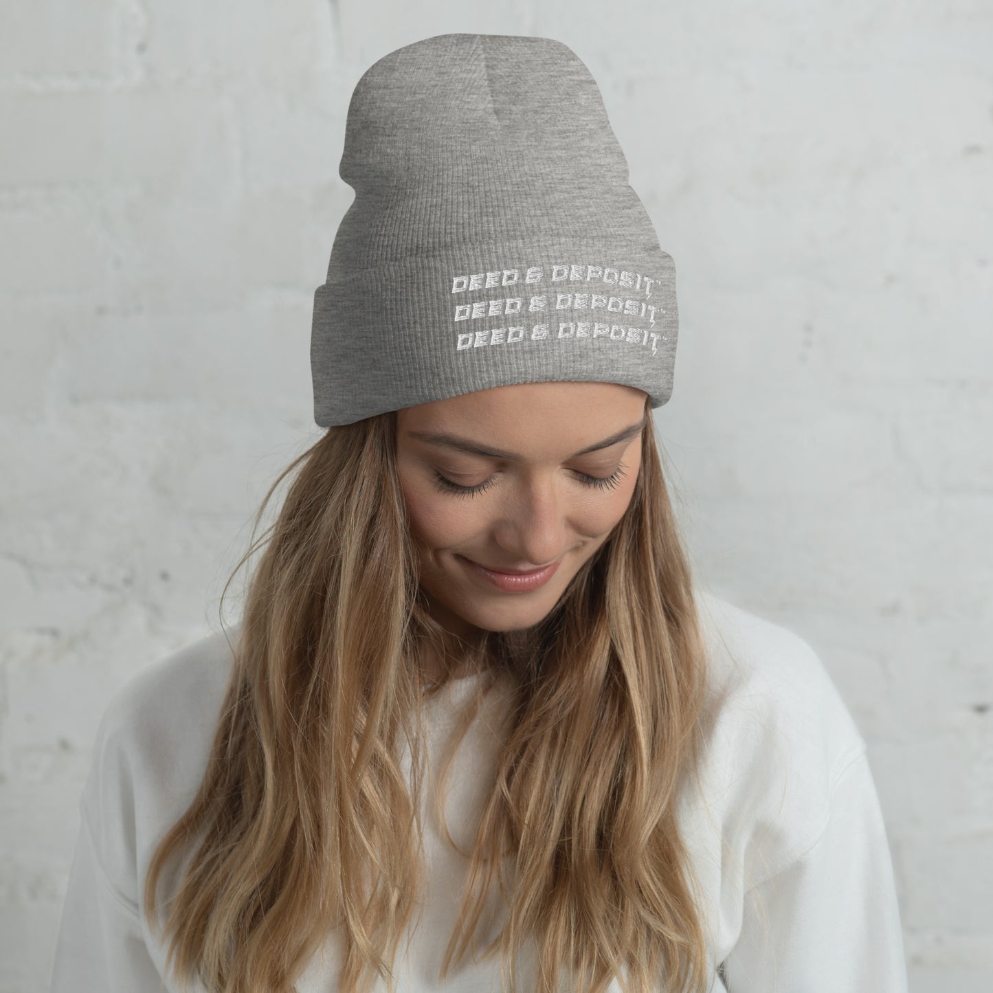 DEED & DEPOSIT™ Snug Beanie