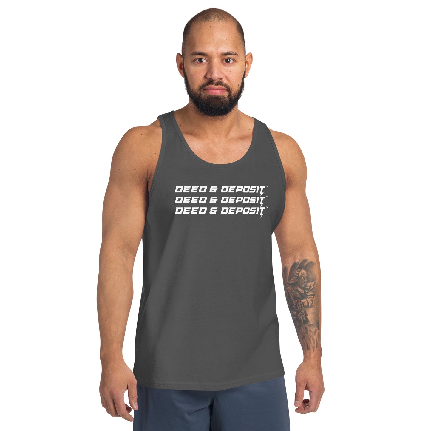 DEED & DEPOSIT™ Logo 3 Men’s Tank Top