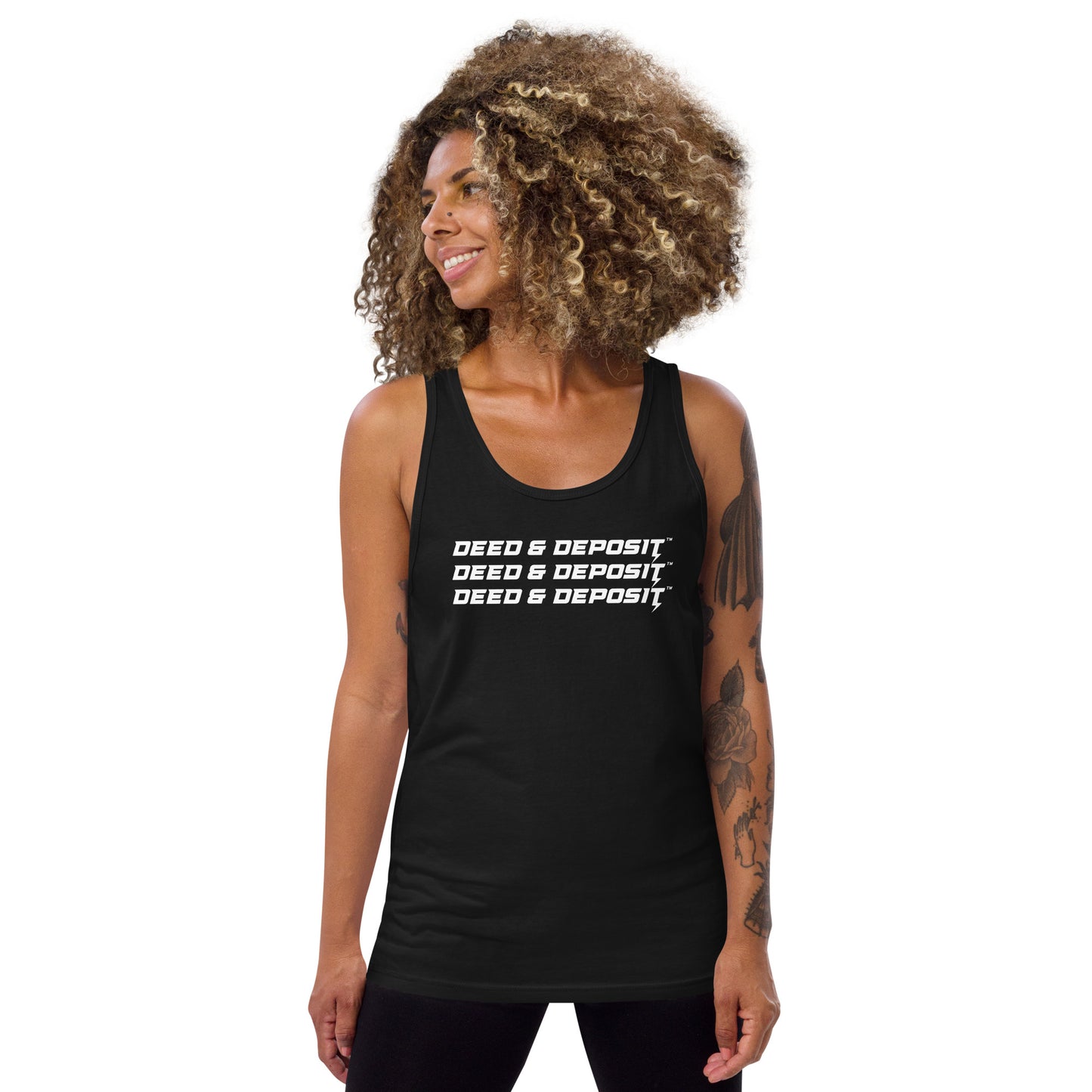 DEED & DEPOSIT™ Logo 3 Men’s Tank Top