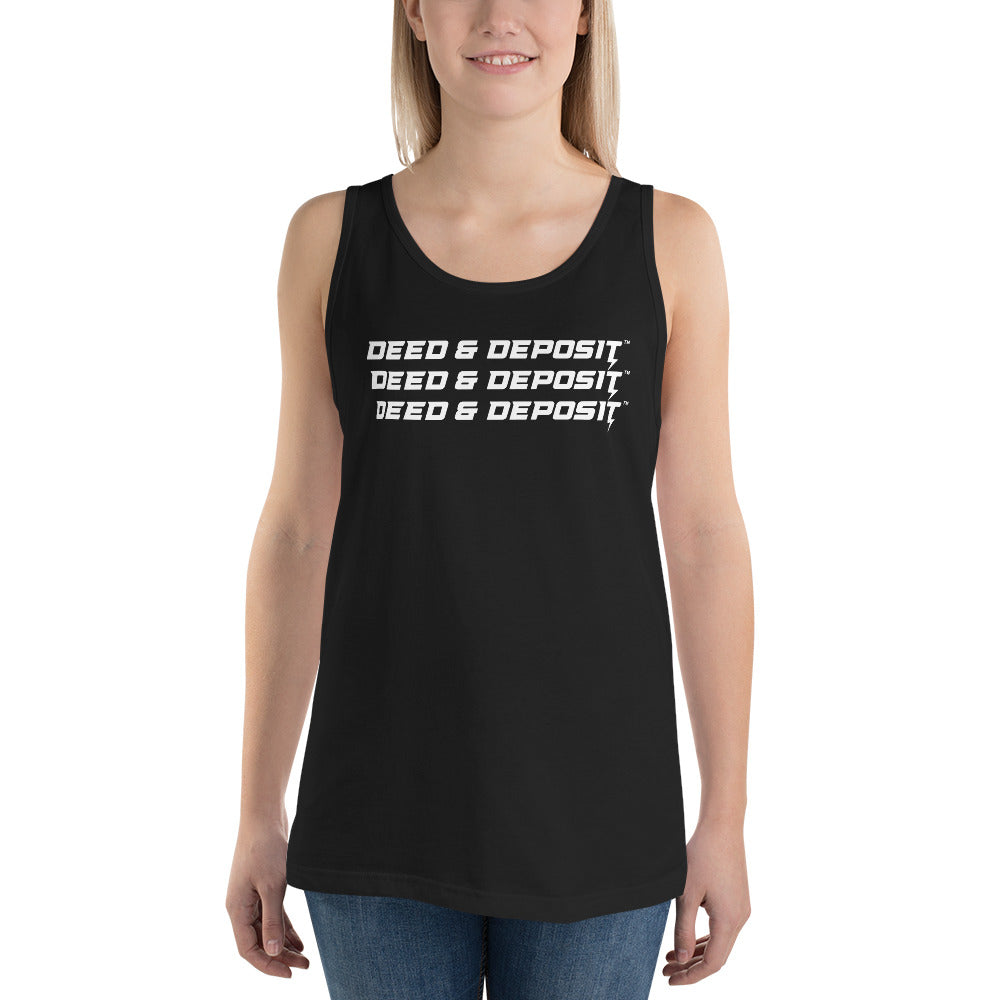 DEED & DEPOSIT™ Logo 3 Men’s Tank Top