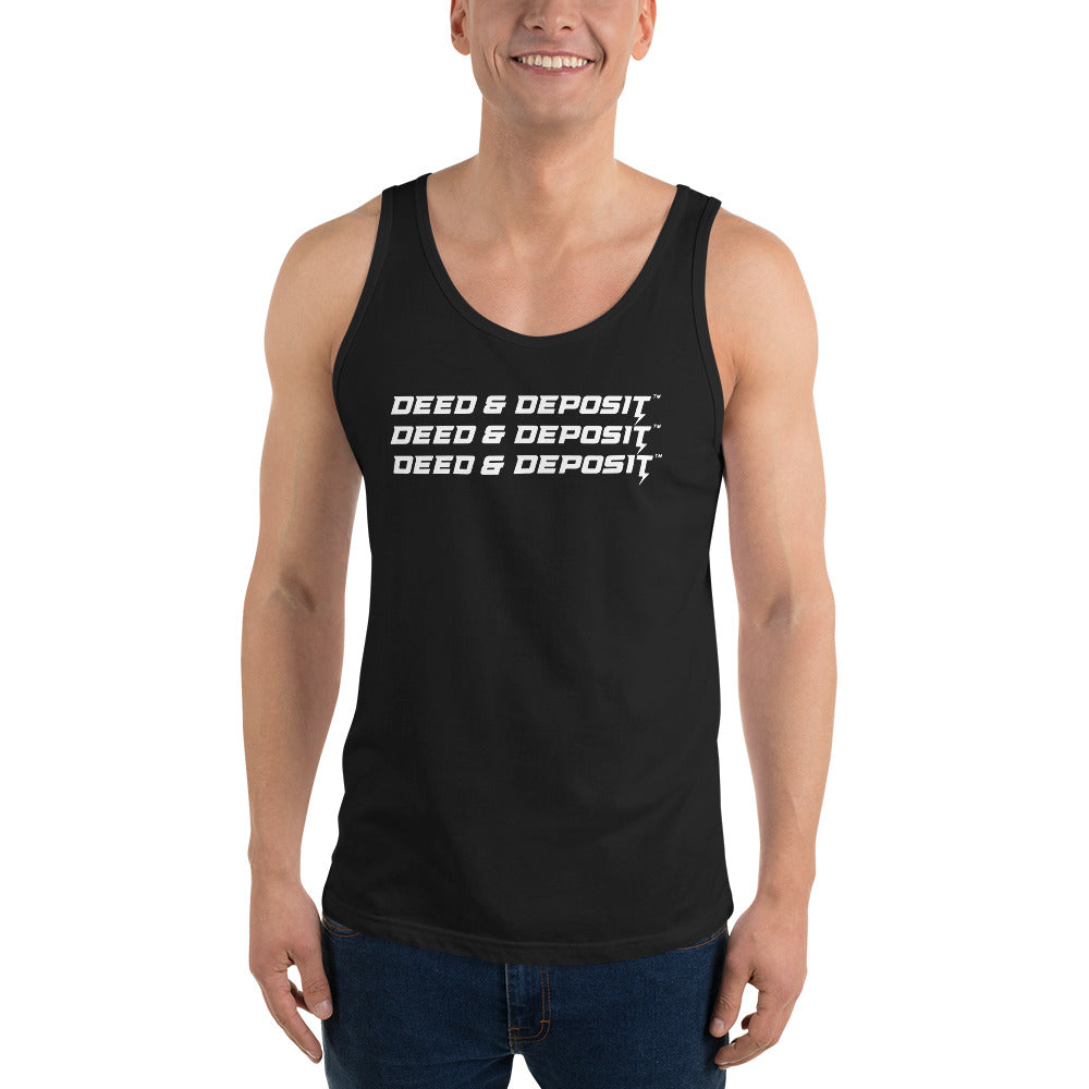 DEED & DEPOSIT™ Logo 3 Men’s Tank Top