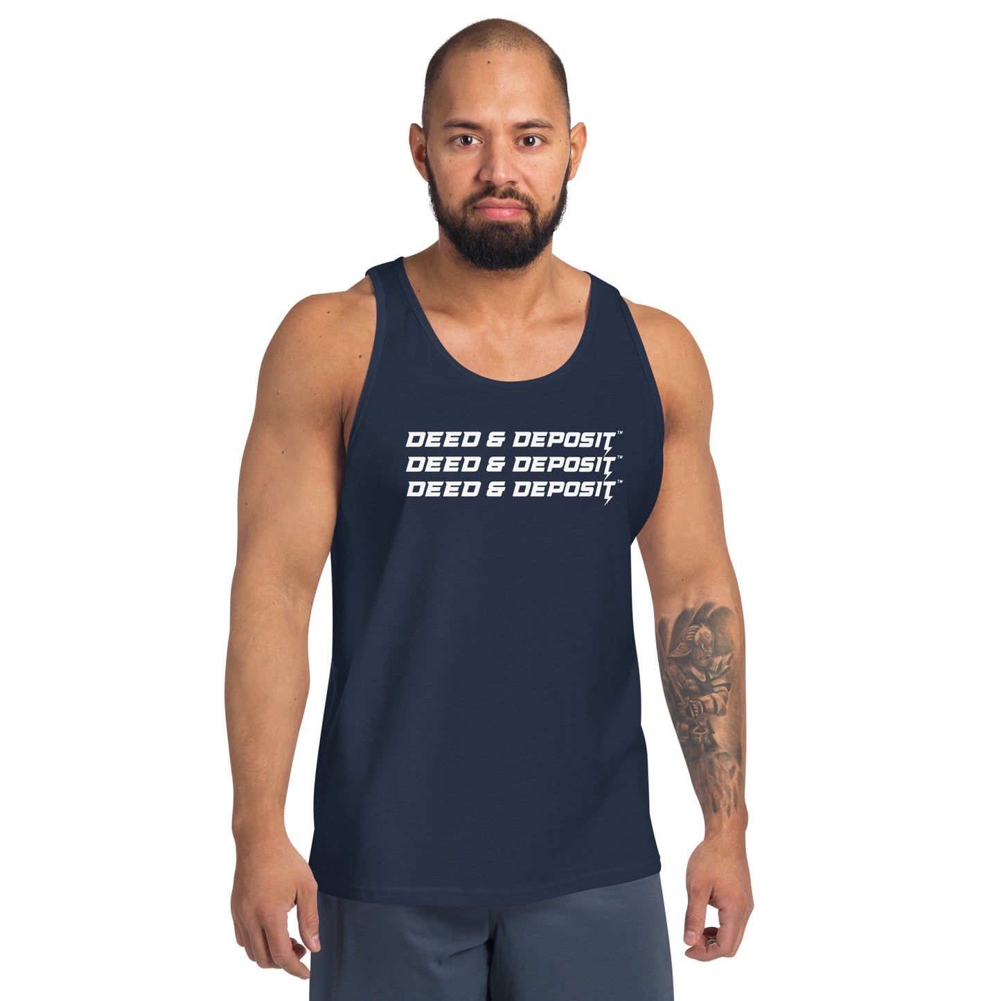 DEED & DEPOSIT™ Logo 3 Men’s Tank Top