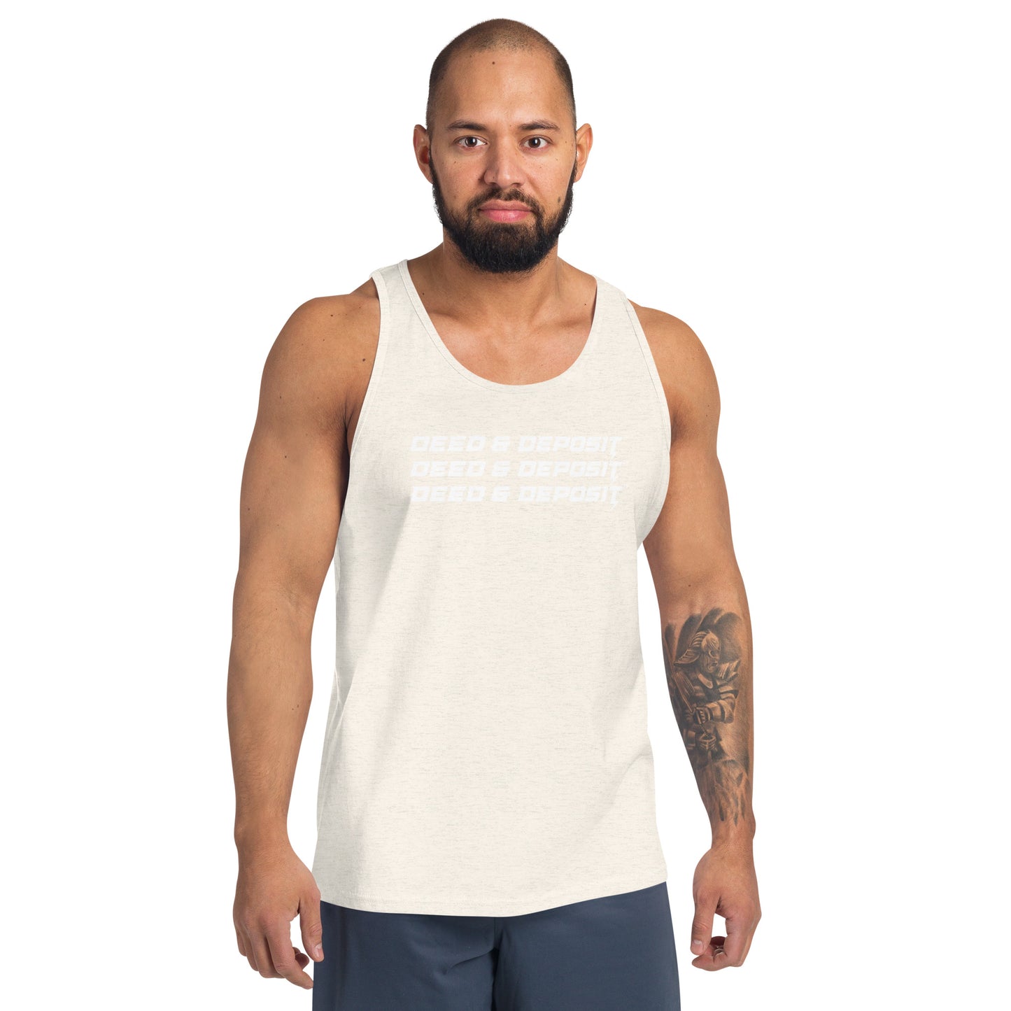 DEED & DEPOSIT™ Logo 3 Men’s Tank Top