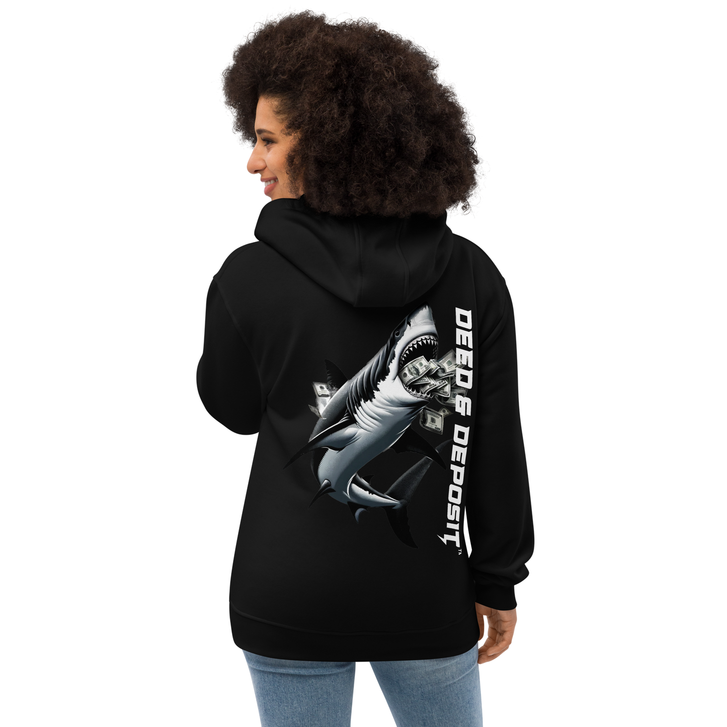 DEED & DEPOSIT™ Money Shark Hoodie