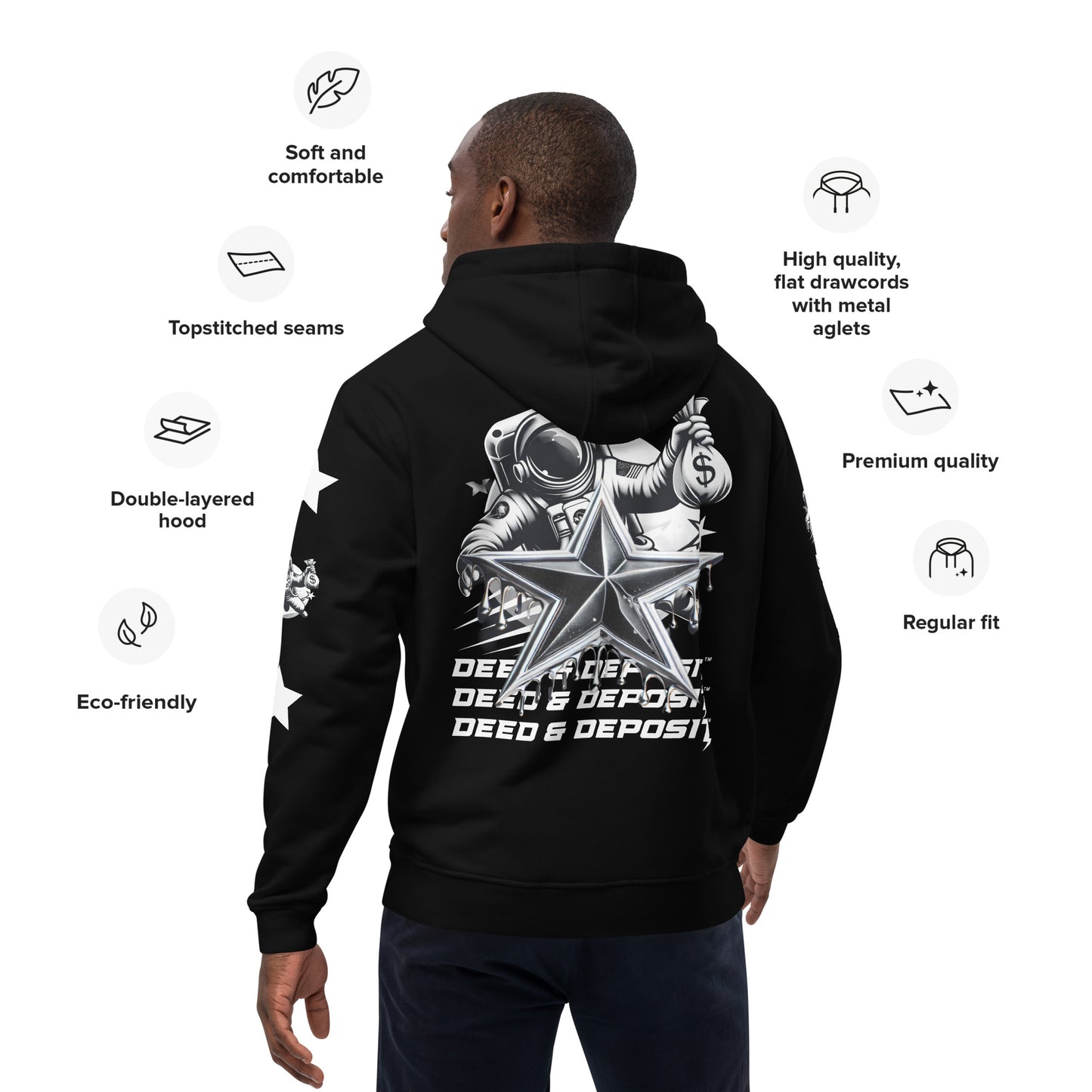 DEED & DEPOSIT™ Shooting Star Hoodie