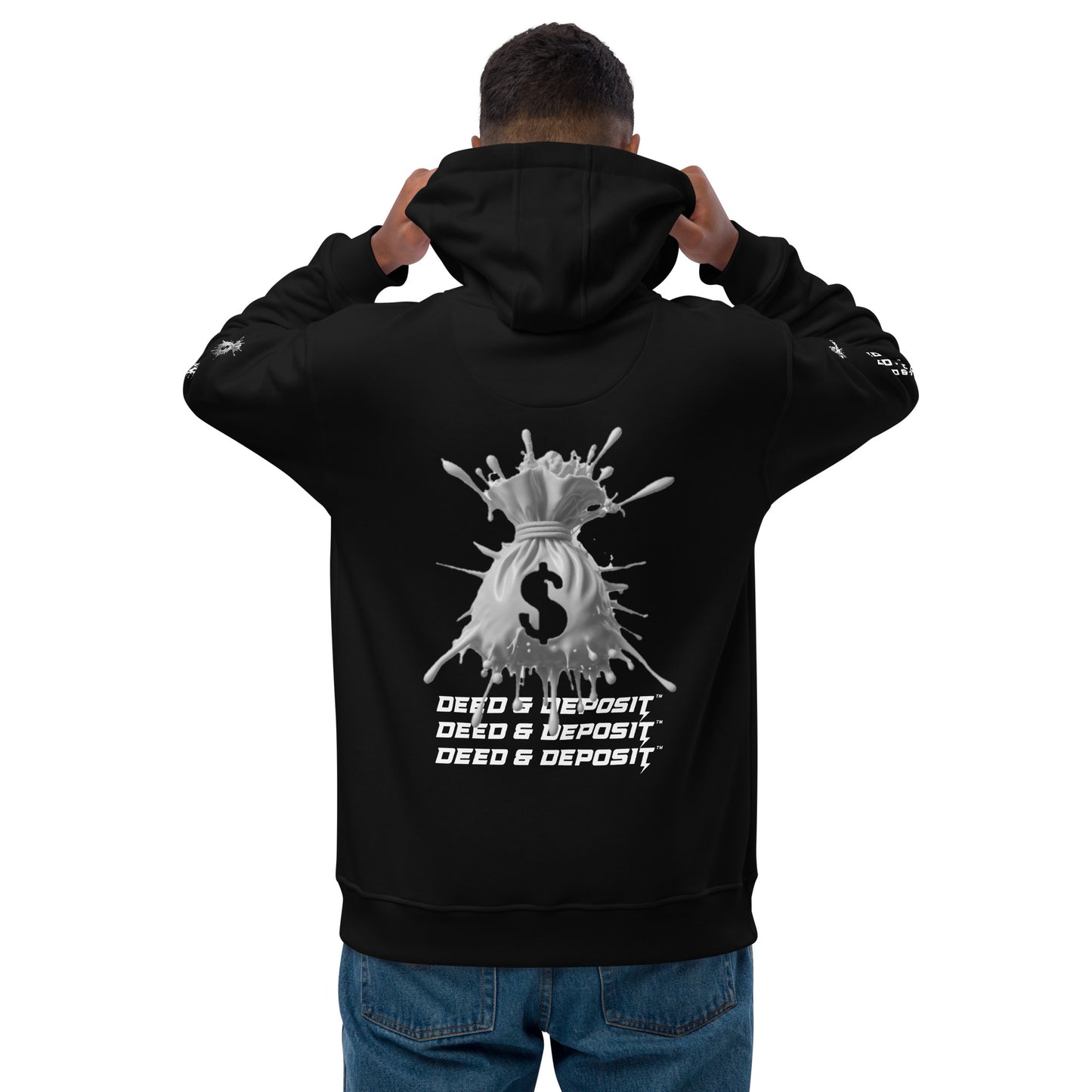 DEED & DEPOSIT™ Pockets Swollen Hoodie