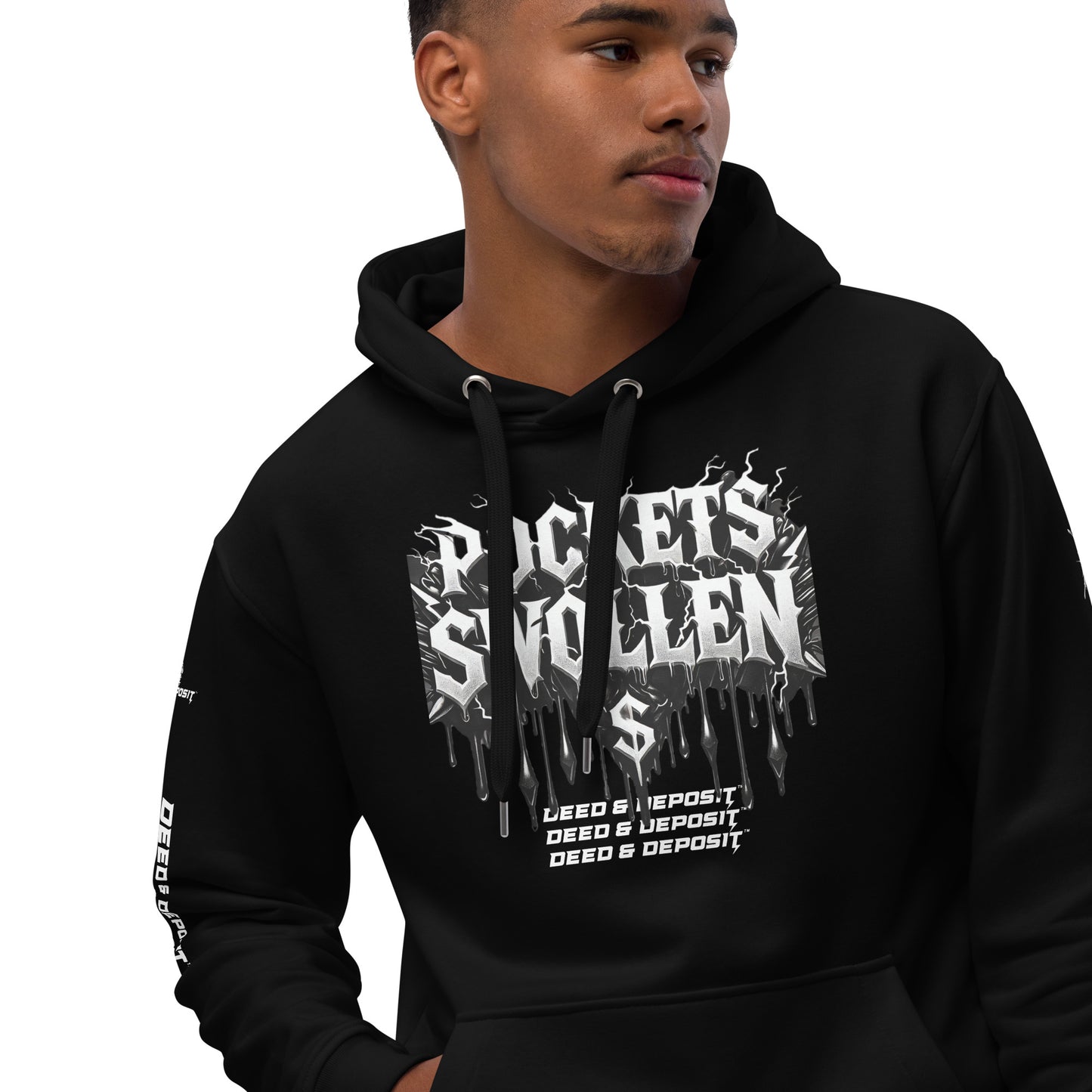 DEED & DEPOSIT™ Pockets Swollen Hoodie