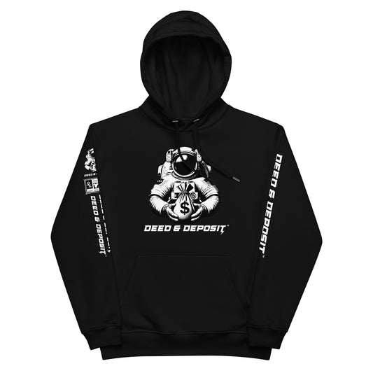 DEED & DEPOSIT™ Official Astronaut Logo Hoodie