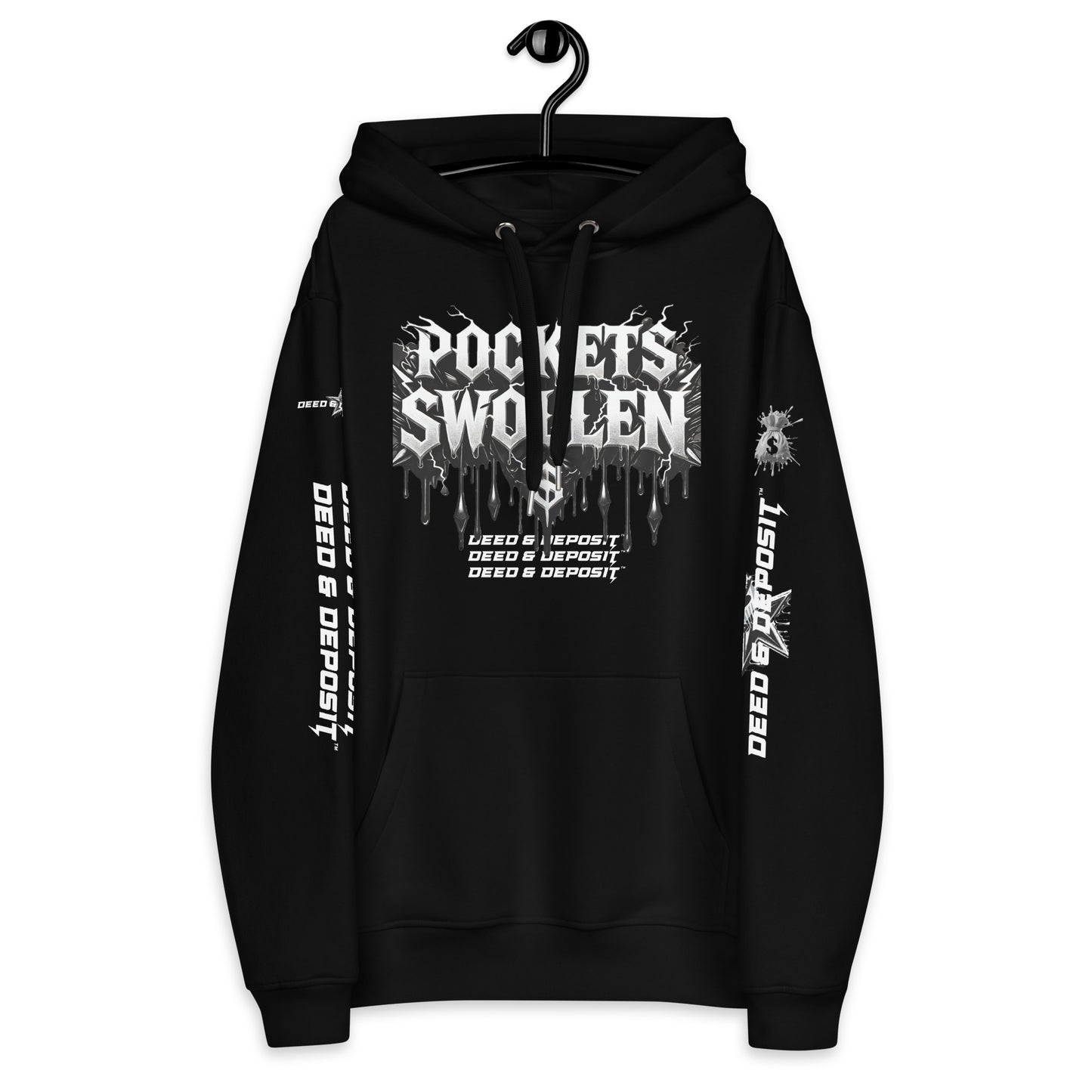 DEED & DEPOSIT™ Pockets Swollen Hoodie