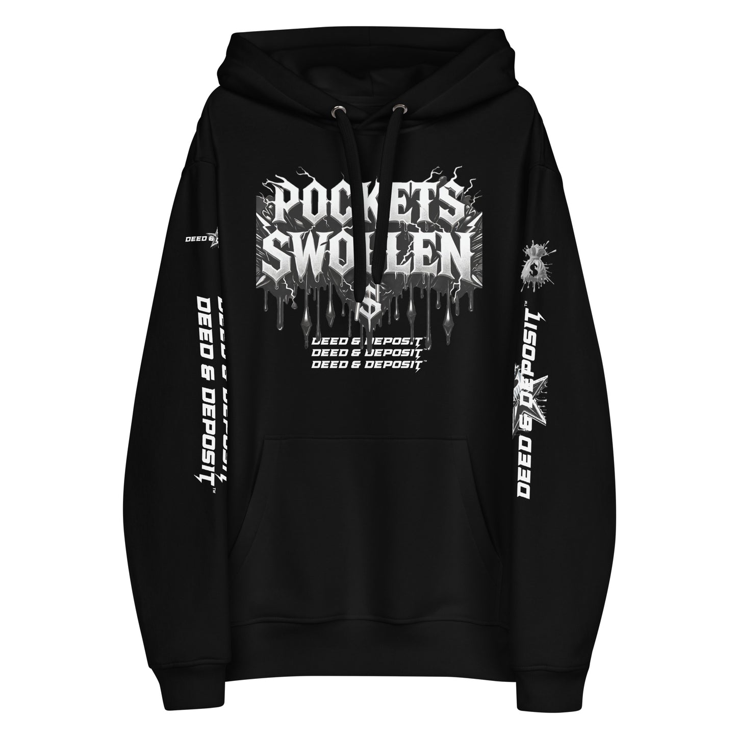 DEED & DEPOSIT™ Pockets Swollen Hoodie