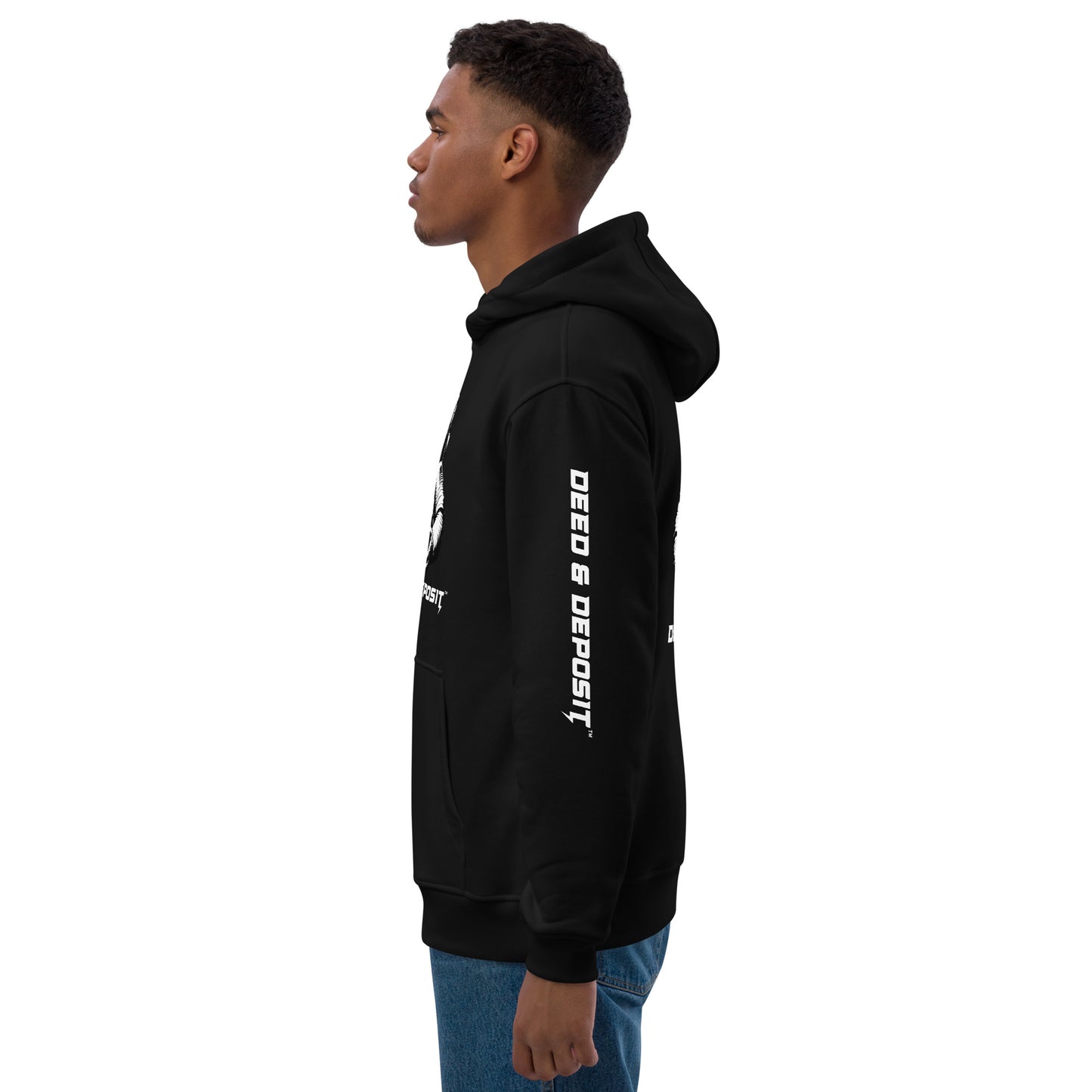 DEED & DEPOSIT™ Official Astronaut Logo Hoodie