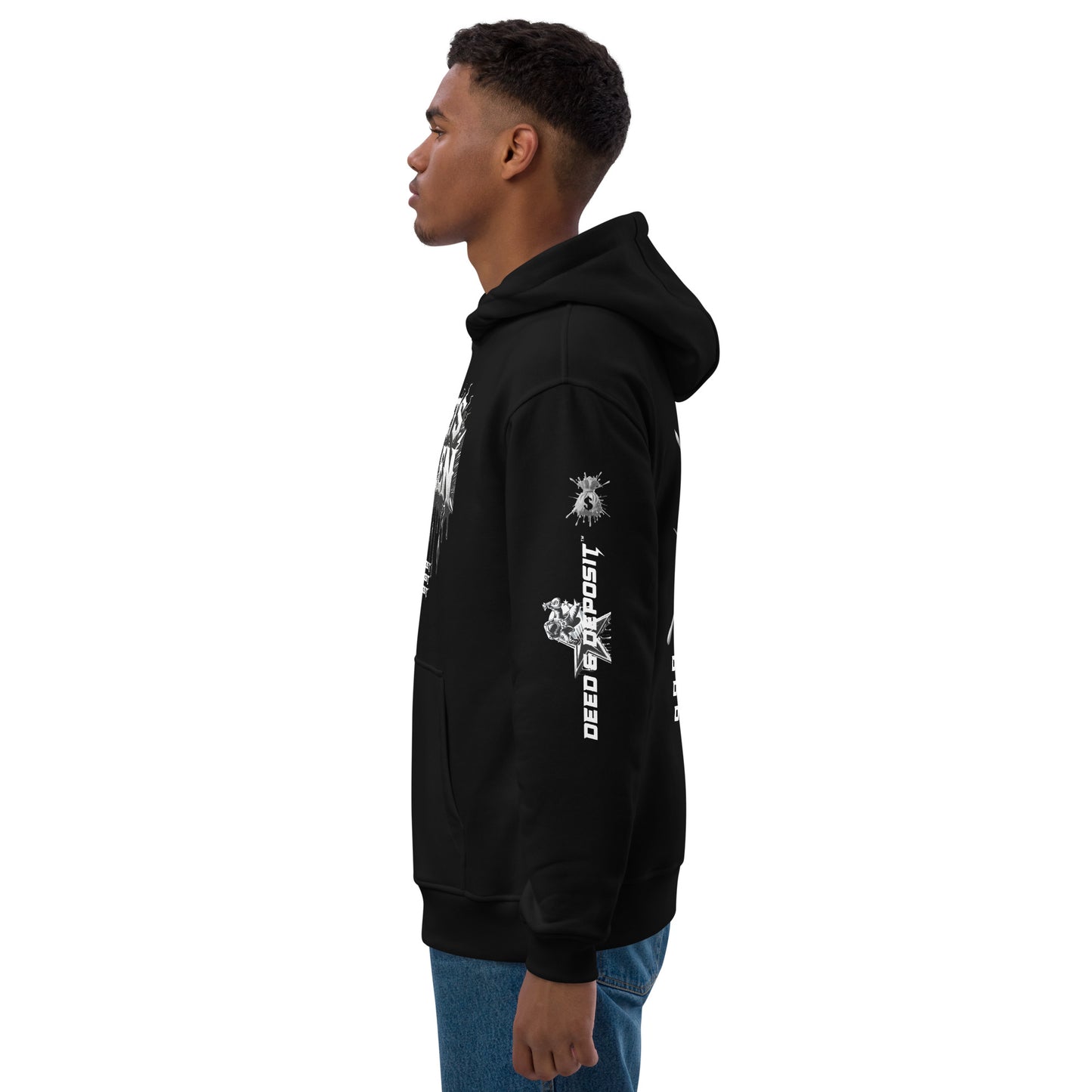 DEED & DEPOSIT™ Pockets Swollen Hoodie