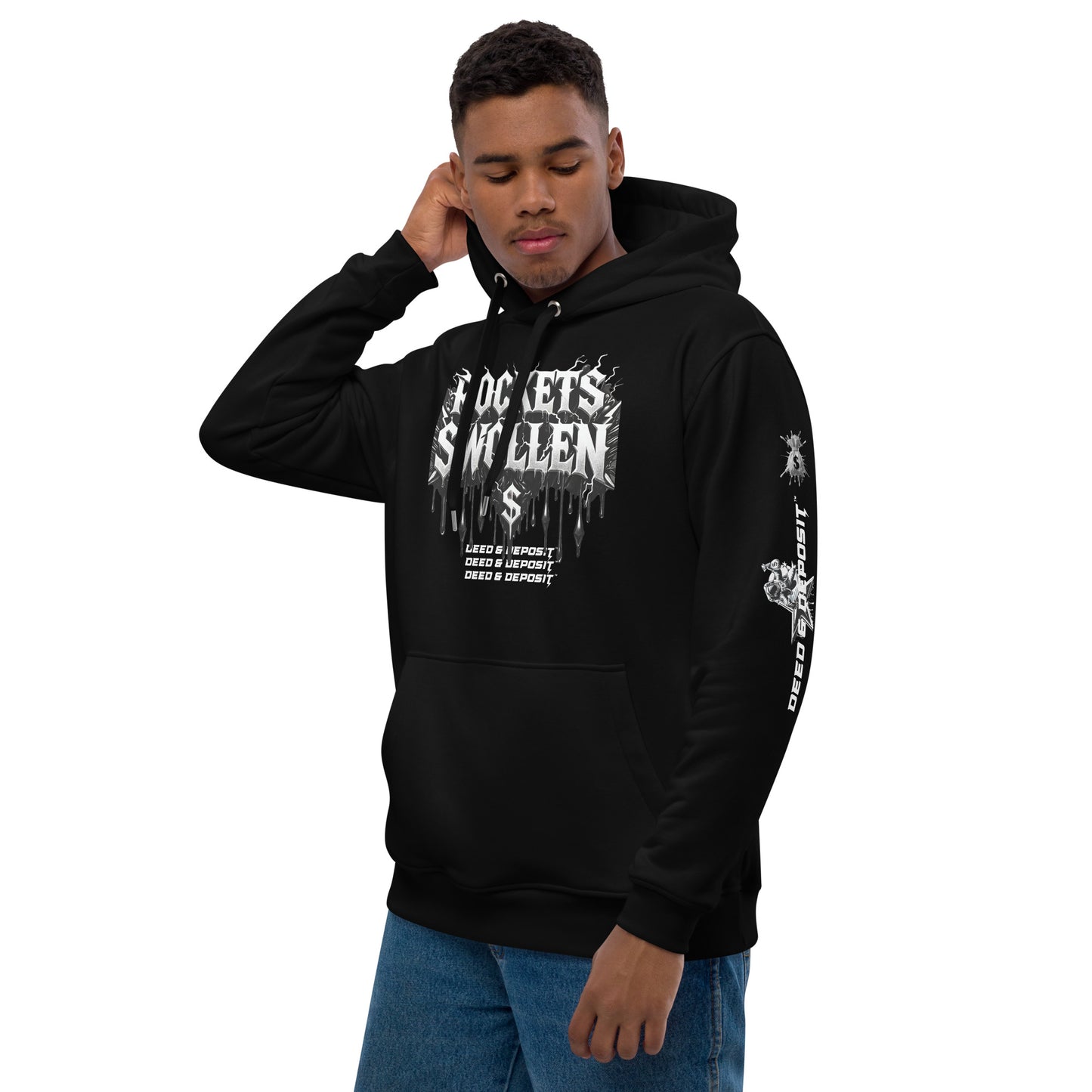 DEED & DEPOSIT™ Pockets Swollen Hoodie