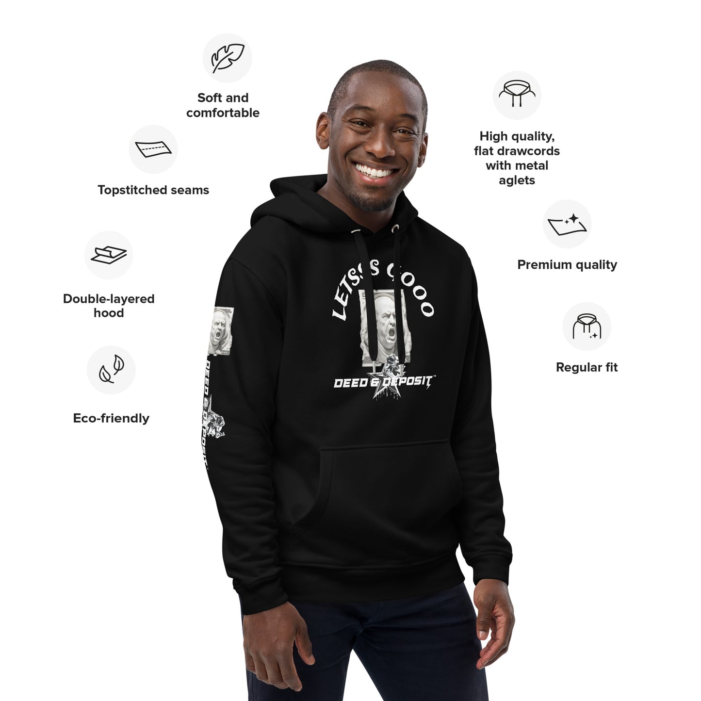 DEED & DEPOSIT™ Let's Go Hoodie