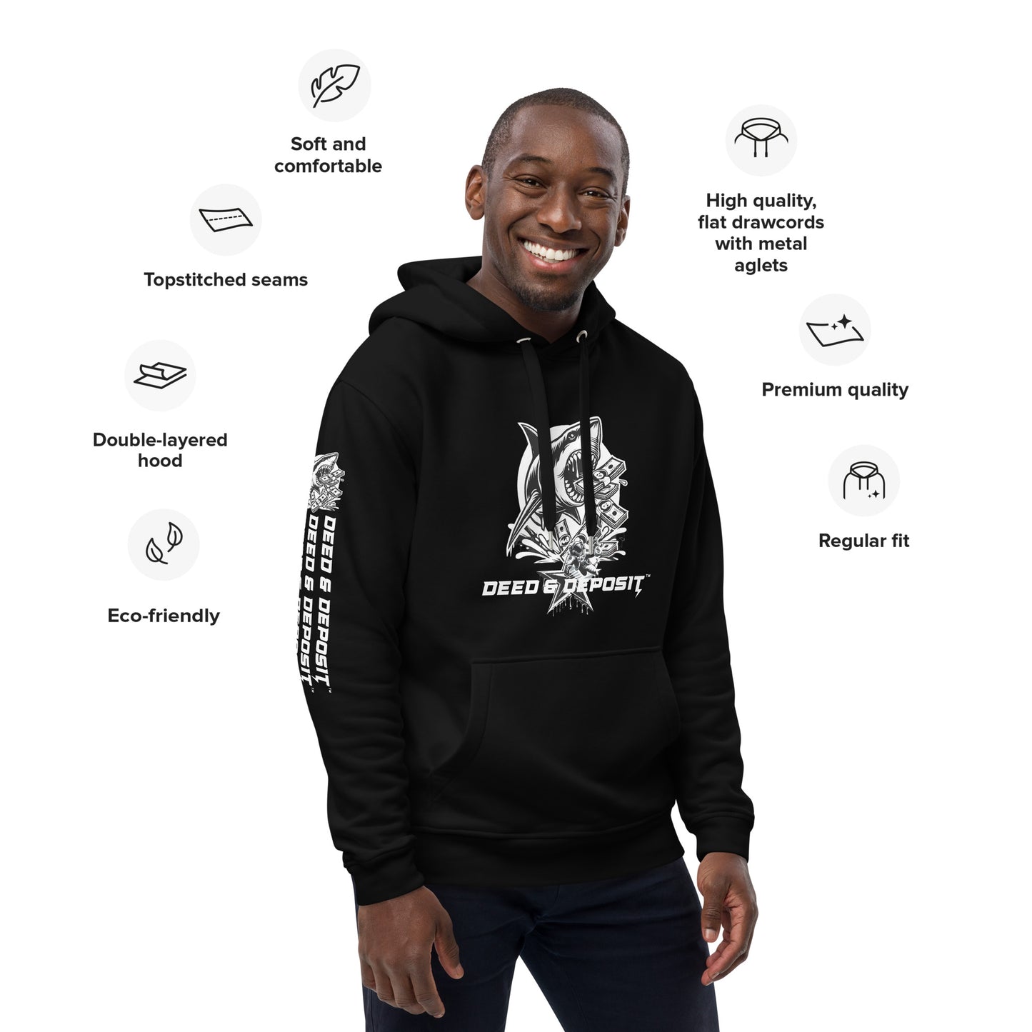 DEED & DEPOSIT™ Sharkwater Hoodie