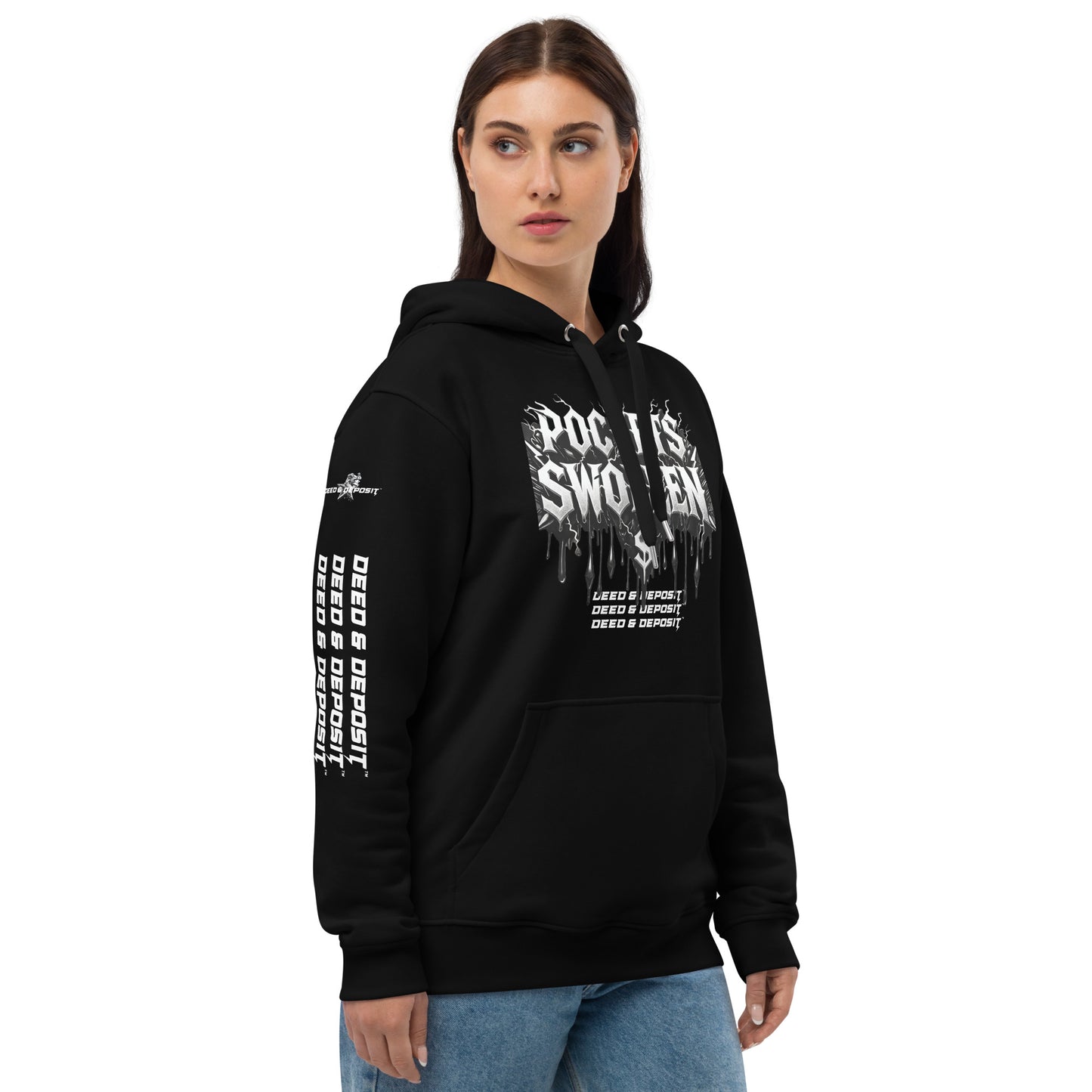 DEED & DEPOSIT™ Pockets Swollen Hoodie