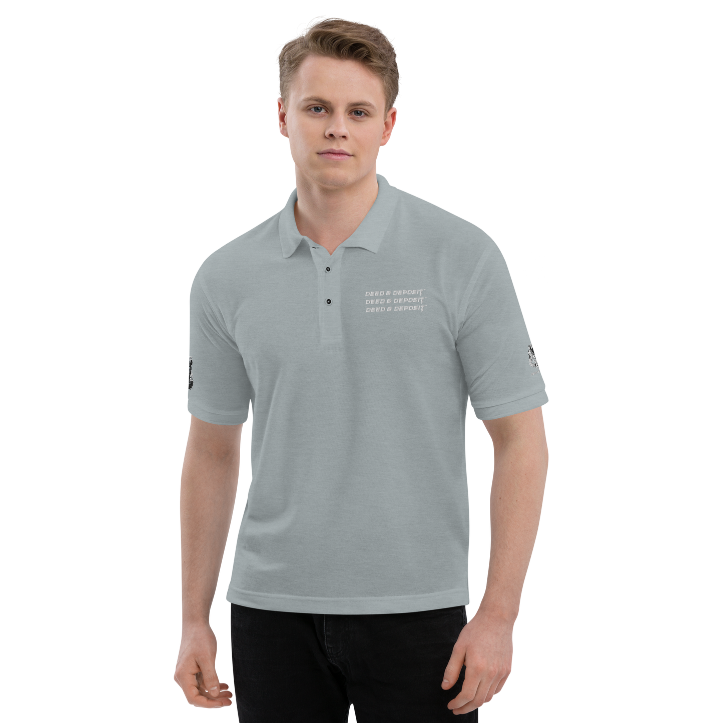 DEED & DEPOSIT™ Embroidered Polo