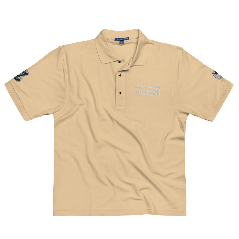 DEED & DEPOSIT™ Embroidered Polo