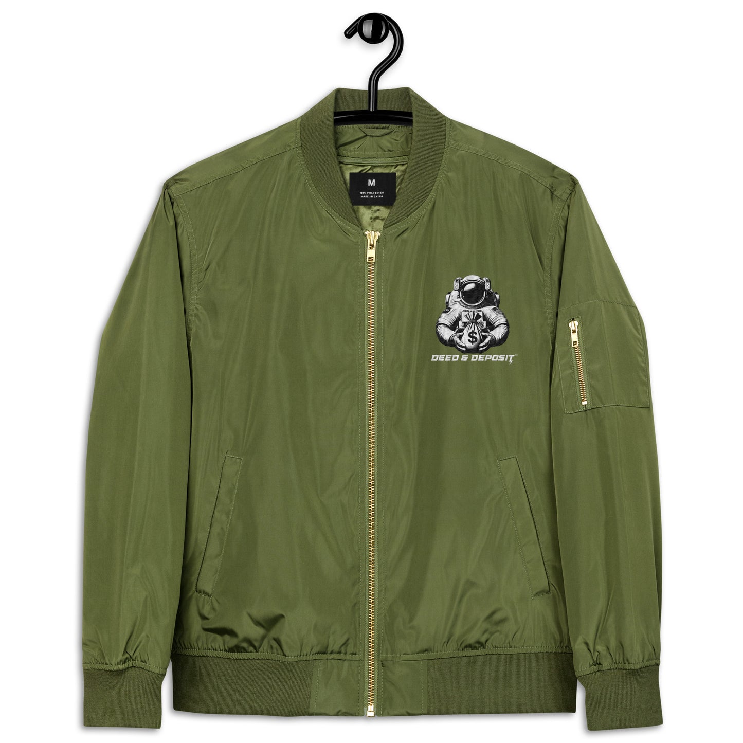 DEED & DEPOSIT™ Bomber Jacket